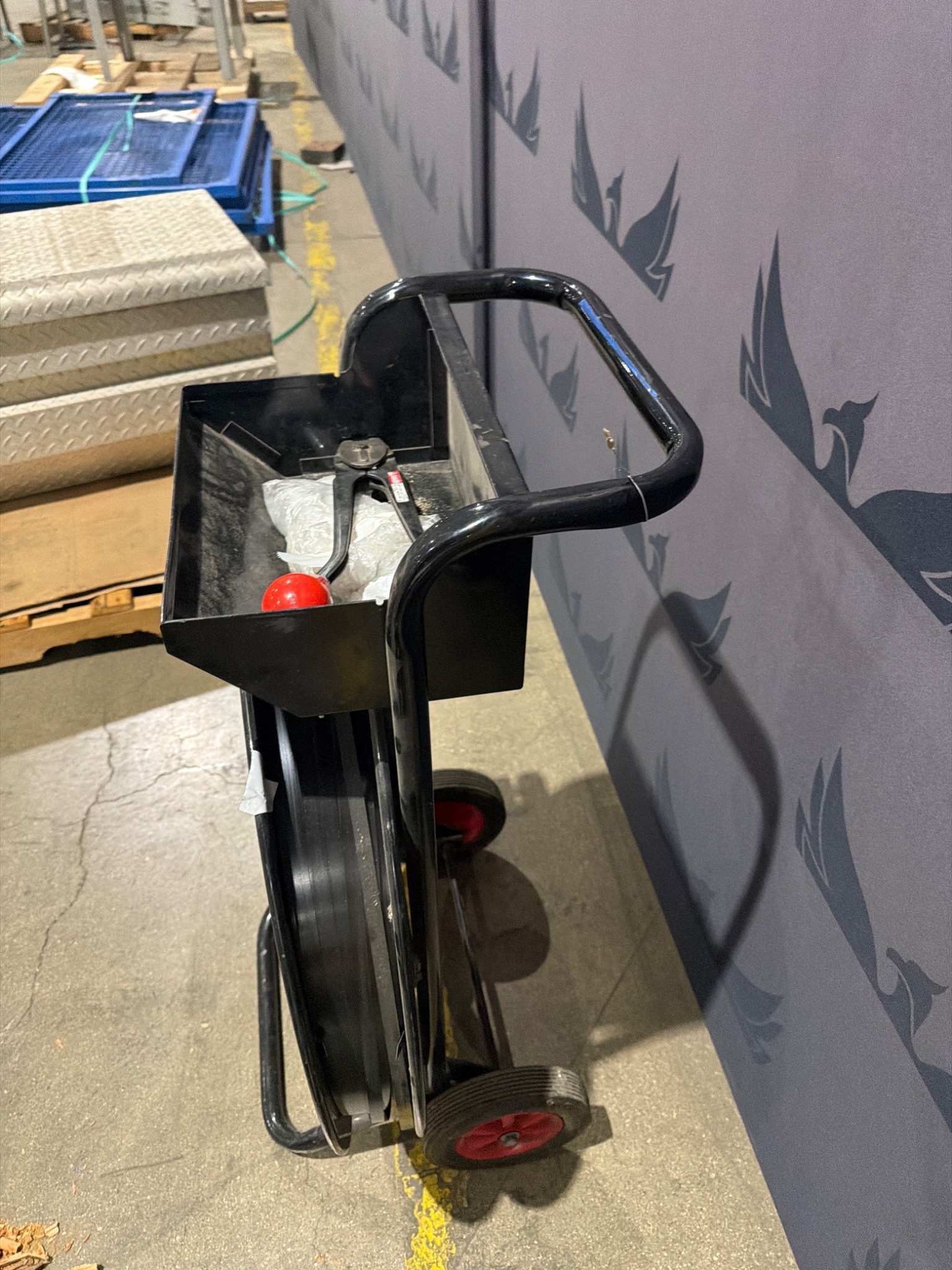 SIGNODE DF‑15 Strapping Dispenser Cart USED 2