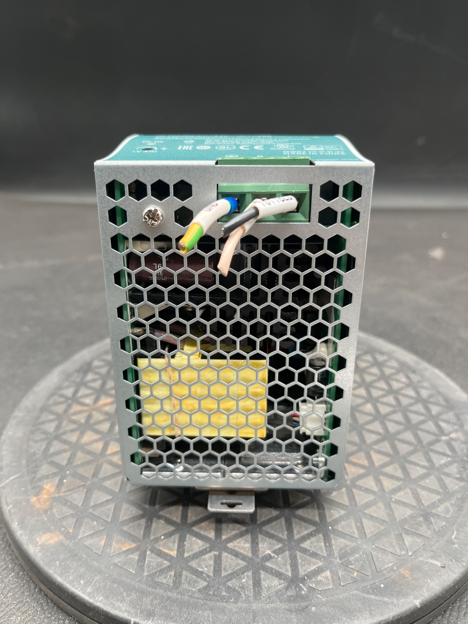Mean Well SDR‑480‑24 DIN Rail Power Supply USED 1