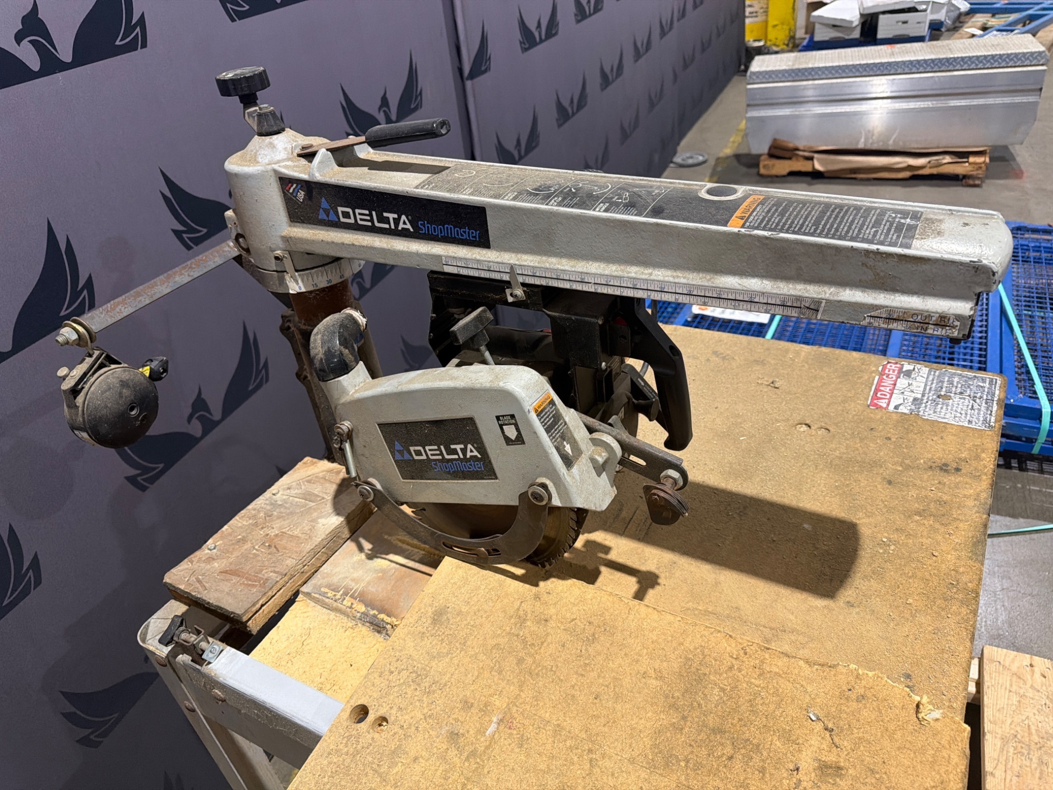 DELTA SHOPMASTER RS830 Radial Arm Saw USED 2