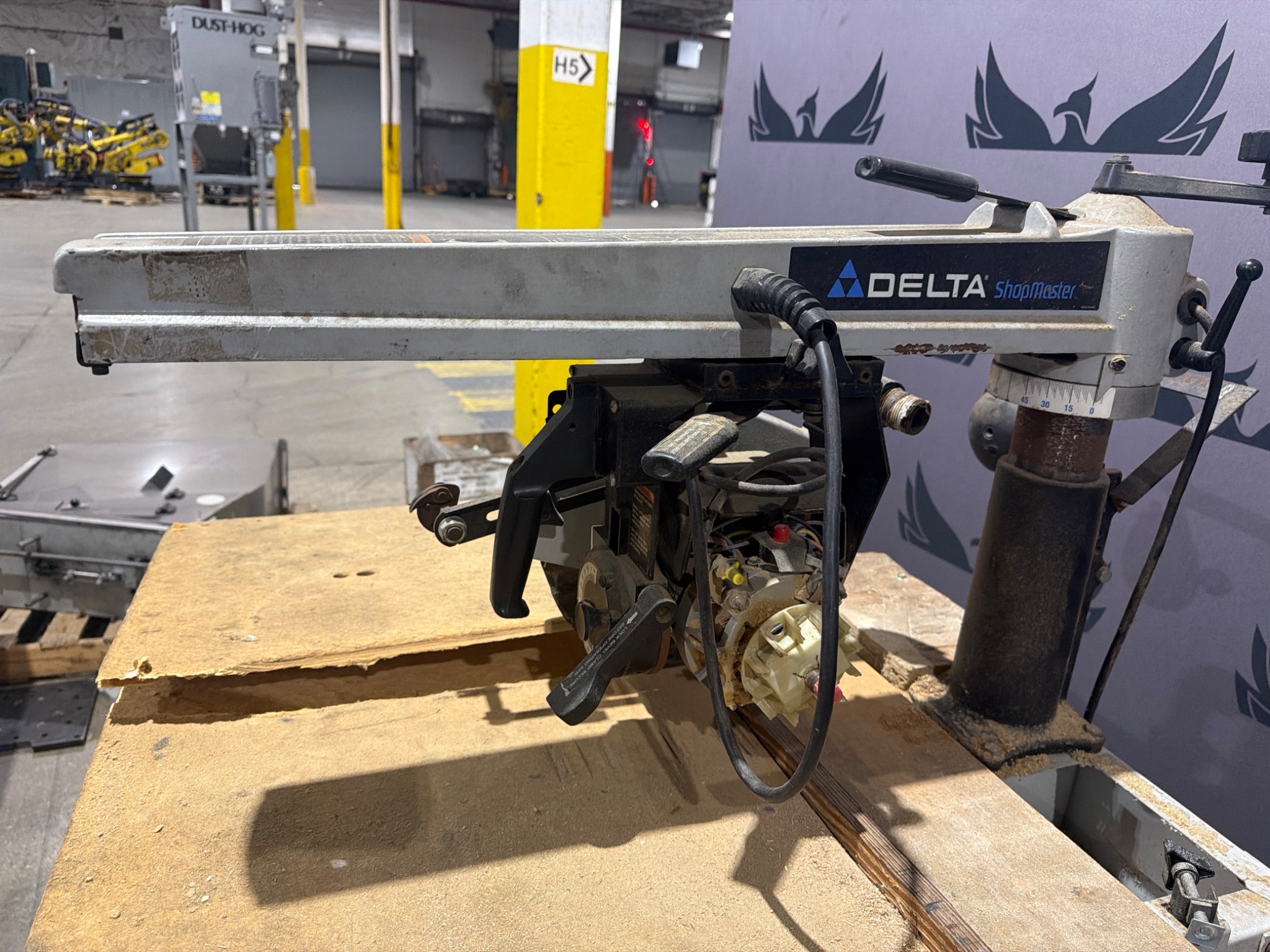 DELTA SHOPMASTER RS830 Radial Arm Saw USED 4