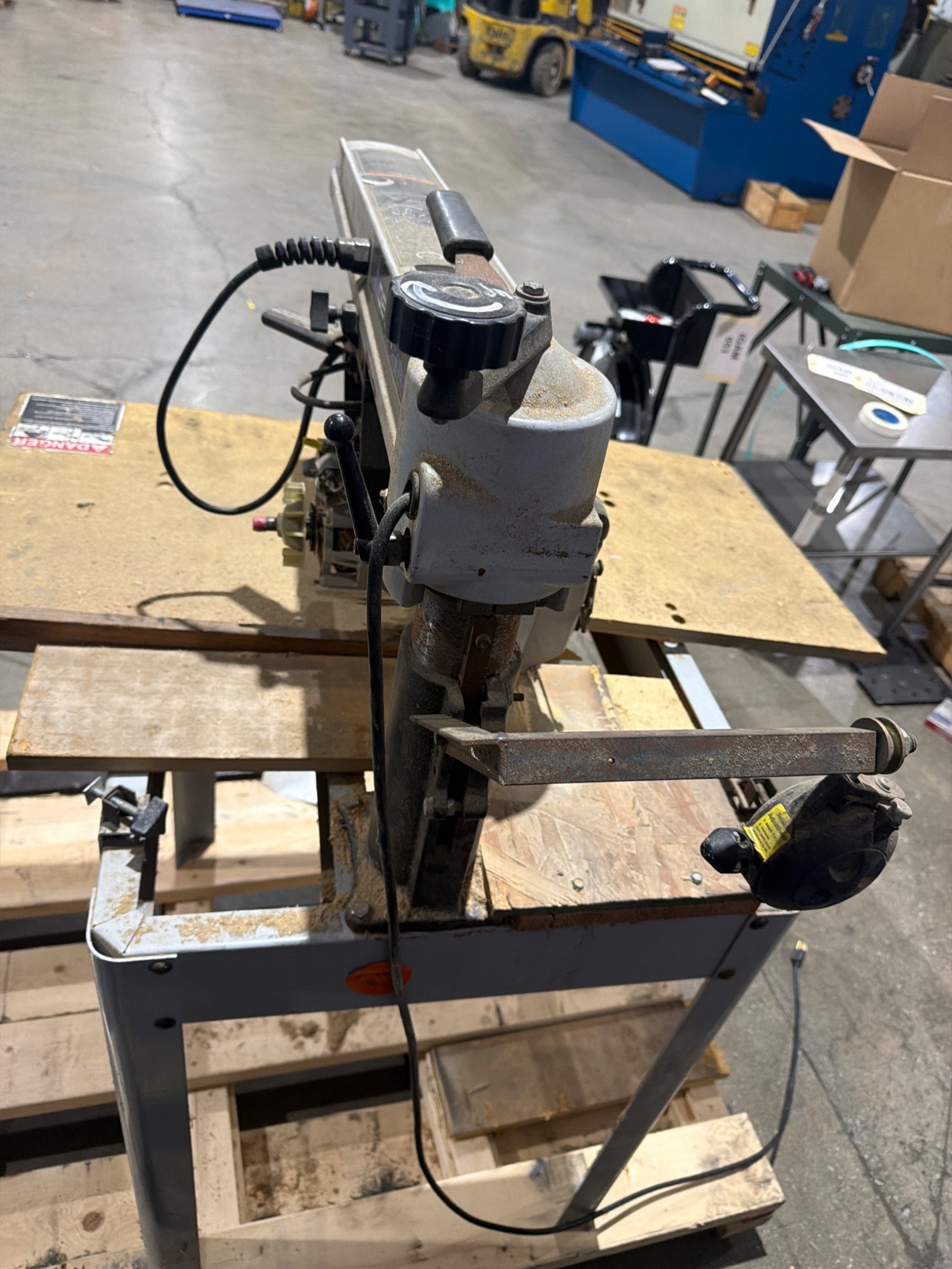 DELTA SHOPMASTER RS830 Radial Arm Saw USED 5