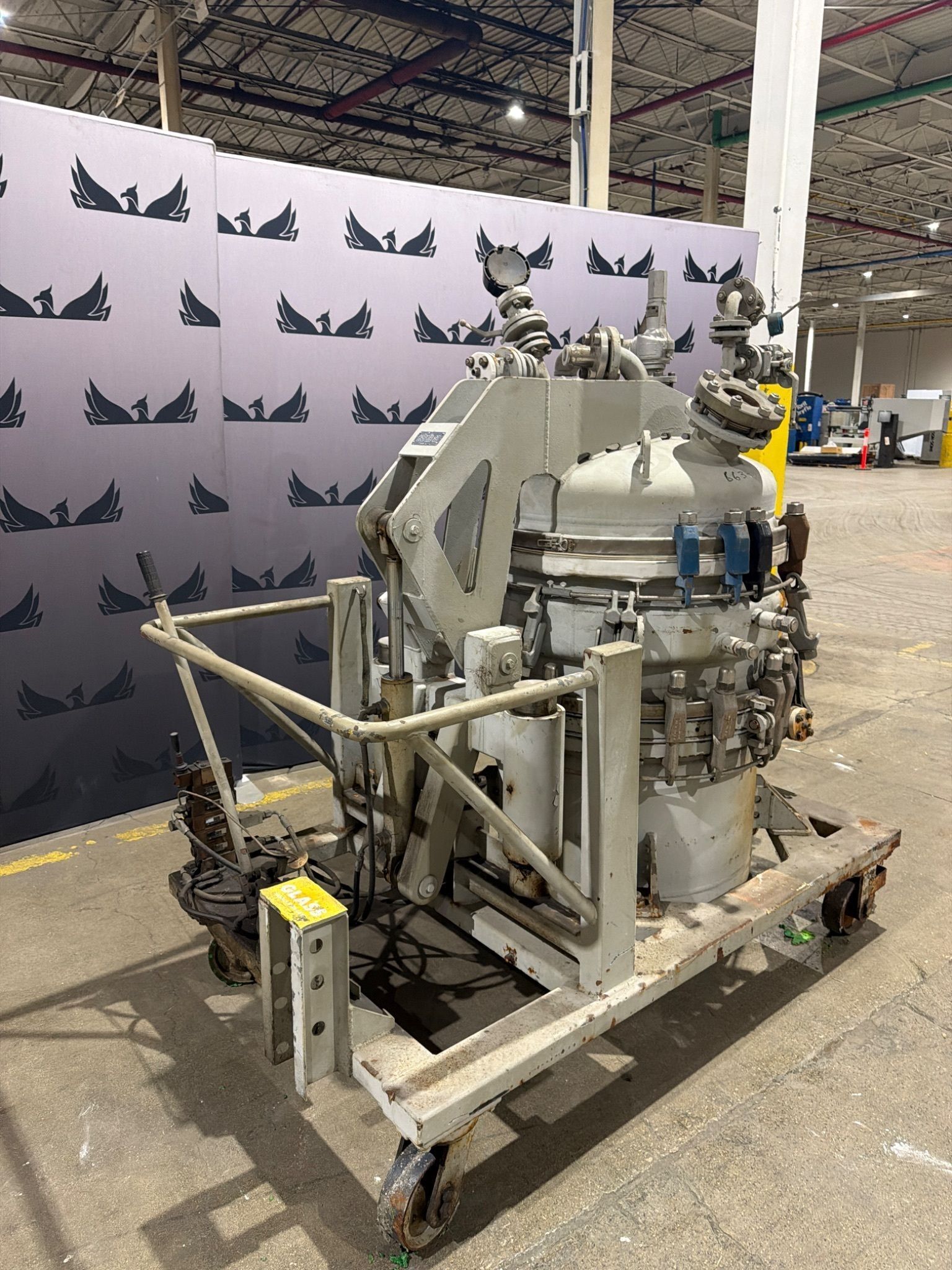 ESTRELLA AG 34129 Glass-Lined Reactor/Autoclave USED 2