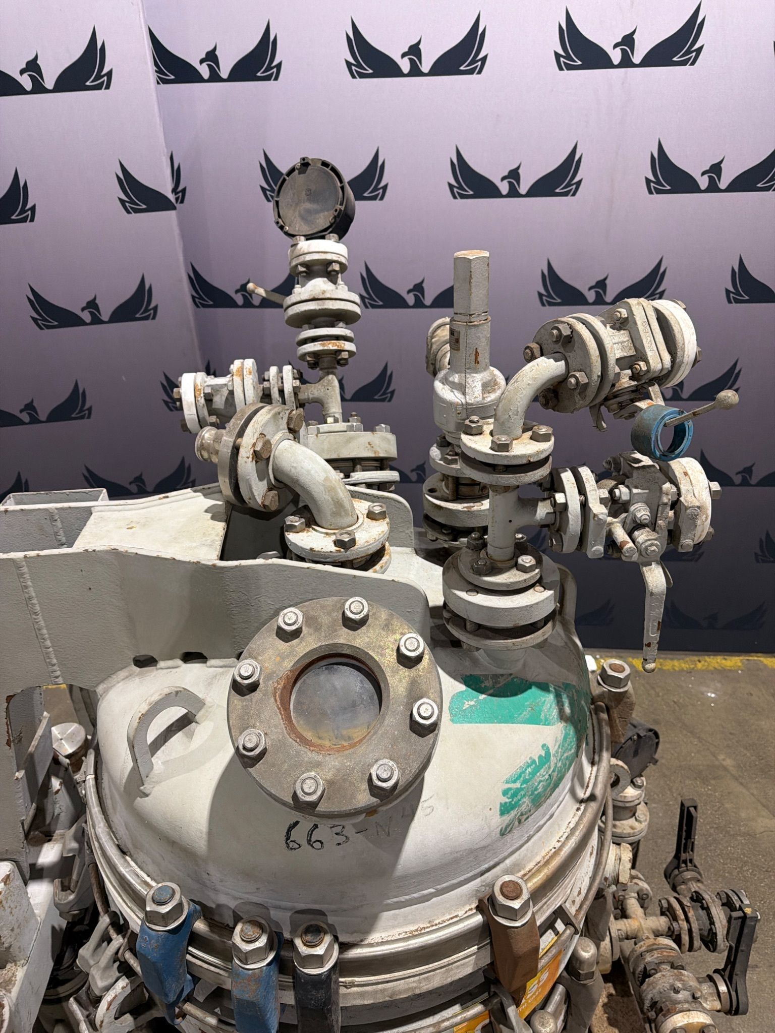 ESTRELLA AG 34129 Glass-Lined Reactor/Autoclave USED 3