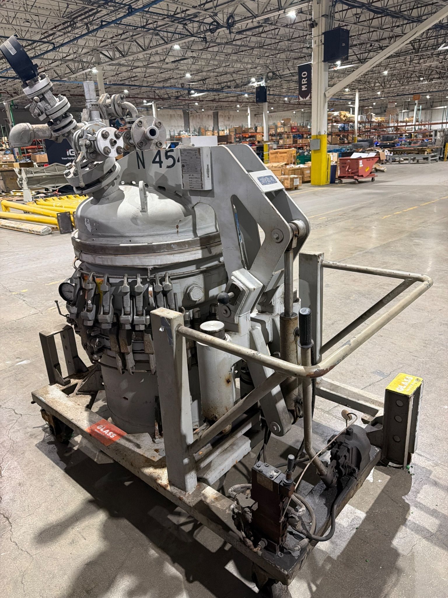ESTRELLA AG 34129 Glass-Lined Reactor/Autoclave USED 5