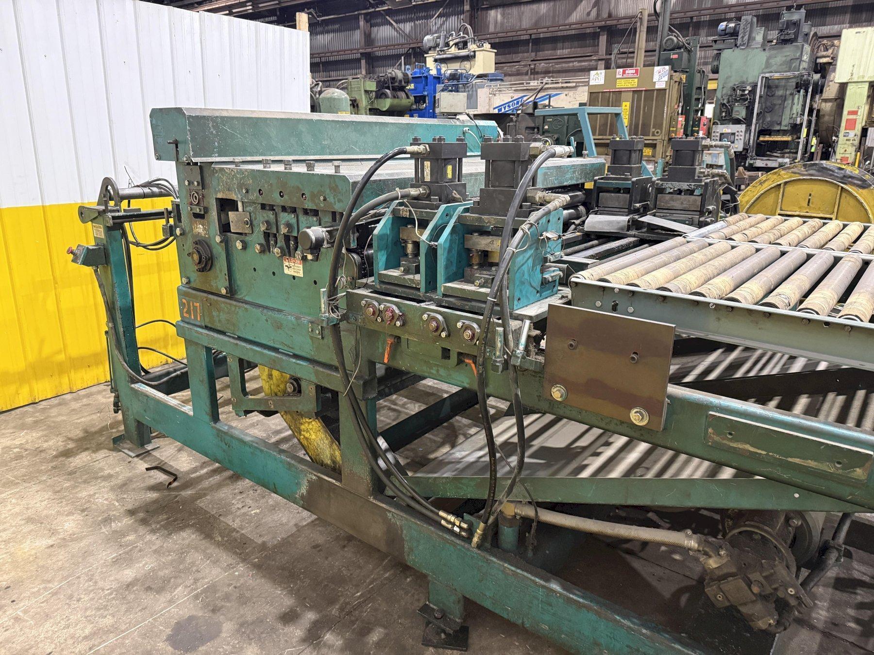 IOWA PRECISION GAF60-6 / FTS-DCT6016SL Coil Slitting & Cut-To-Length Line - USED 54