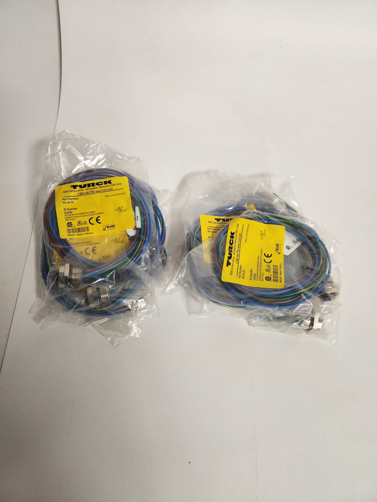 TURCK RKF 30-1M (LOT OF 10) NEW 1