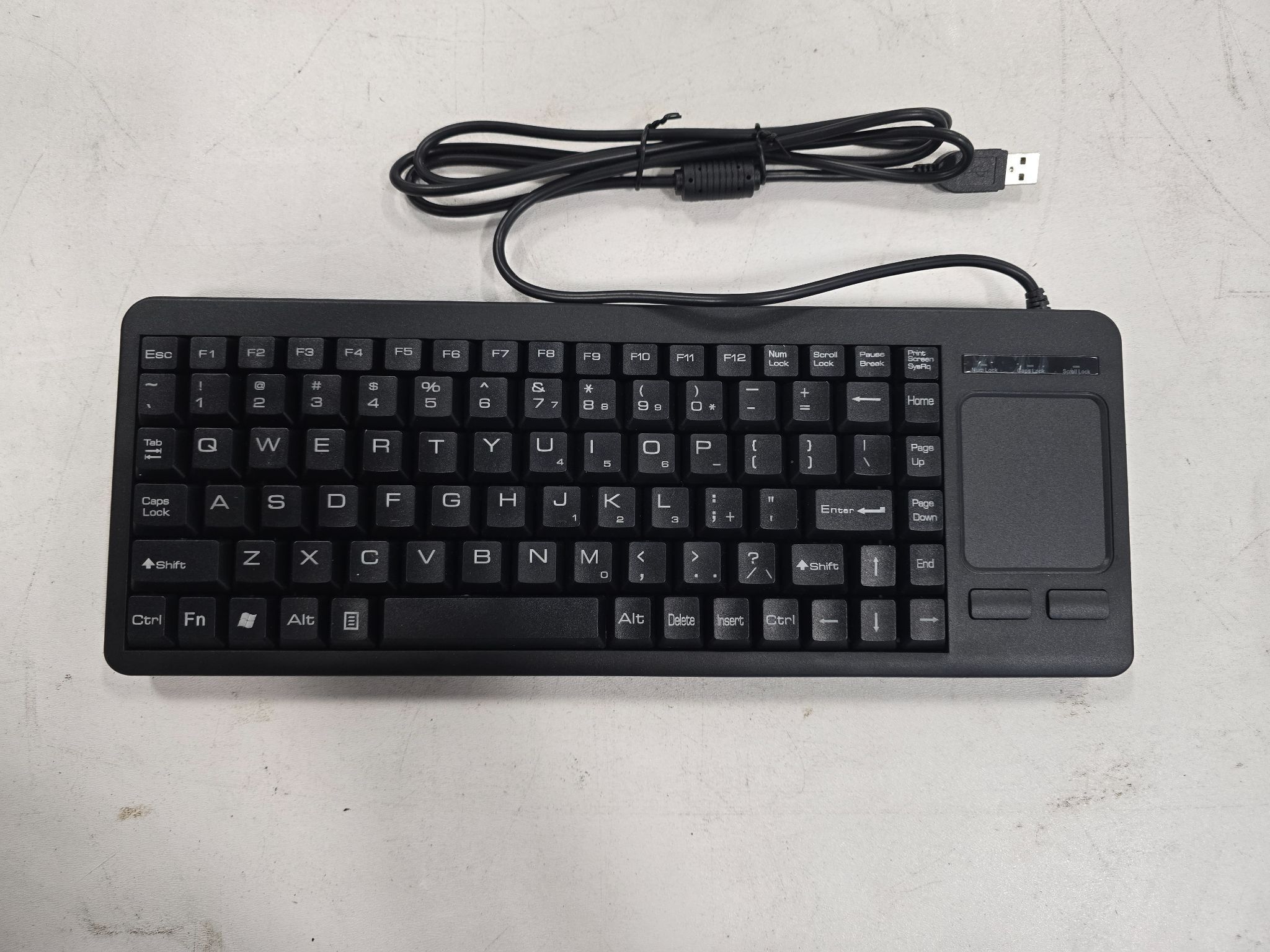 Xiao Dai Shu DS-8800 Industrial Keyboard with Touchpad USB NEW 0