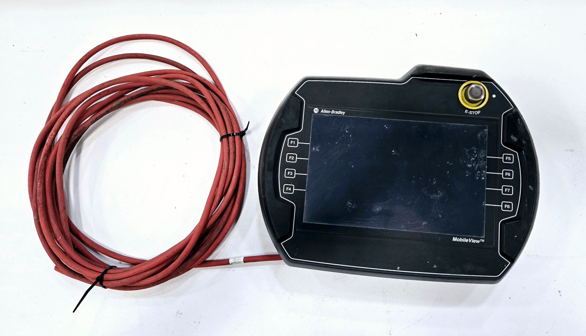 Allen-Bradley 2711T-B10I1N1 MobileView Teach Pendant Terminal USED/MISSING CONNECTOR 0