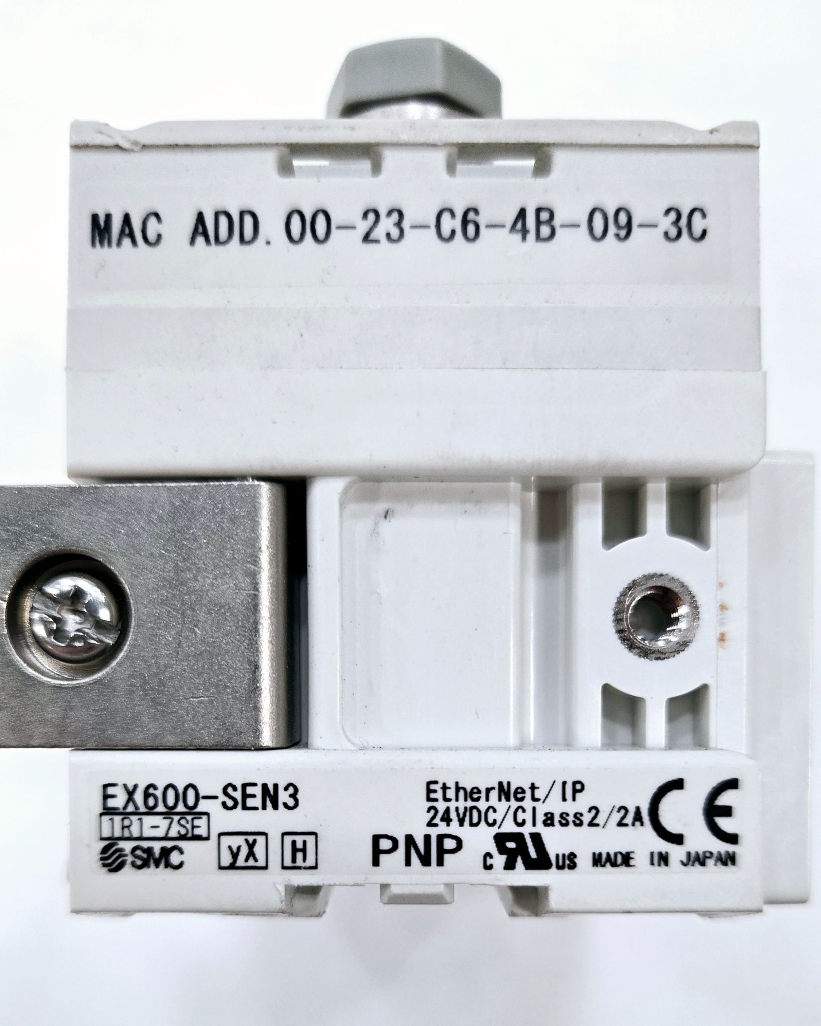 SMC EX600-SEN3 EtherNet/IP Communication Module PNP USED 2
