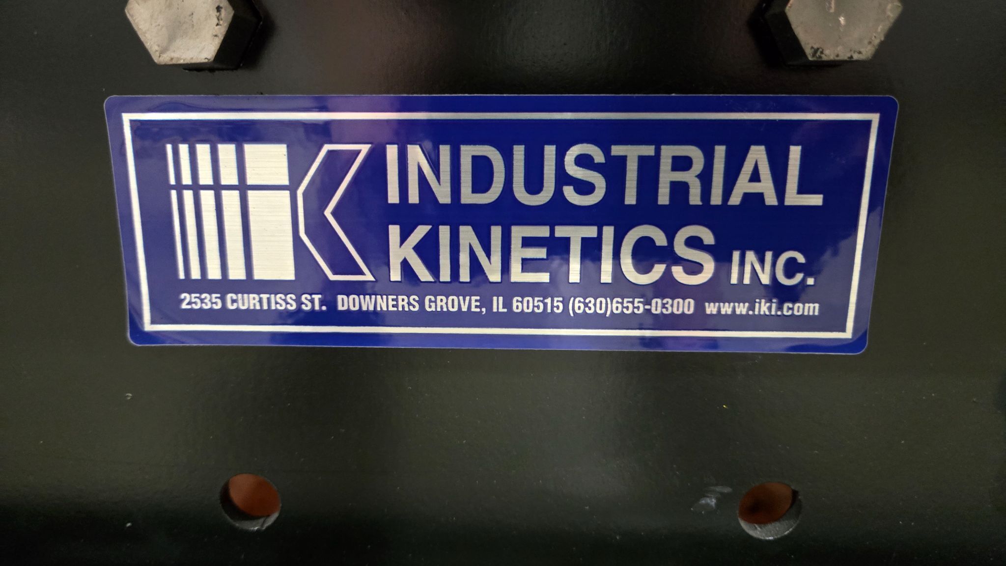 INDUSTRIAL KINETICS Transfer / Indexing Roller Conveyor 50.5" x 58" USED 7