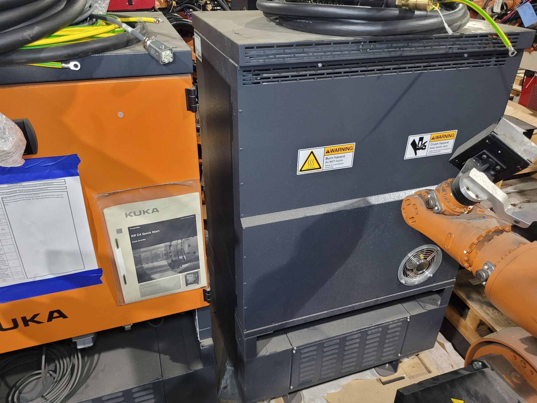 KUKA KR16 L6-2 Robot Complete w/ KR C4 Controls NEW (Missing Pendant) 6