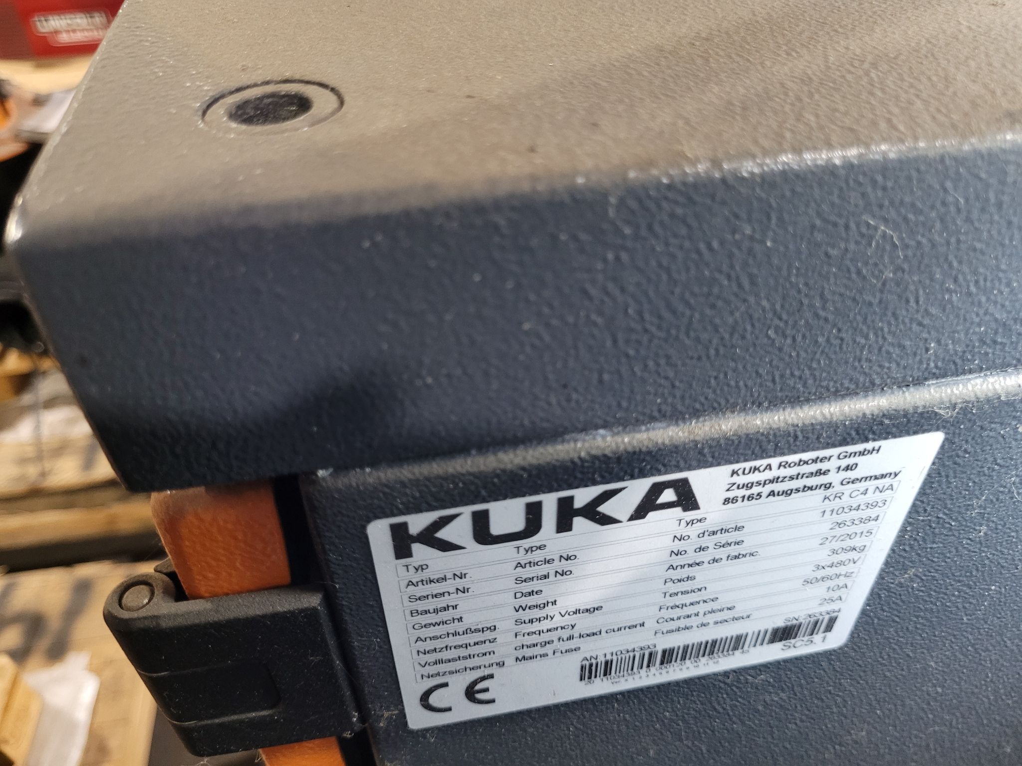 KUKA KR16 L6-2 Robot Complete w/ KR C4 Controls NEW (Missing Pendant) 10