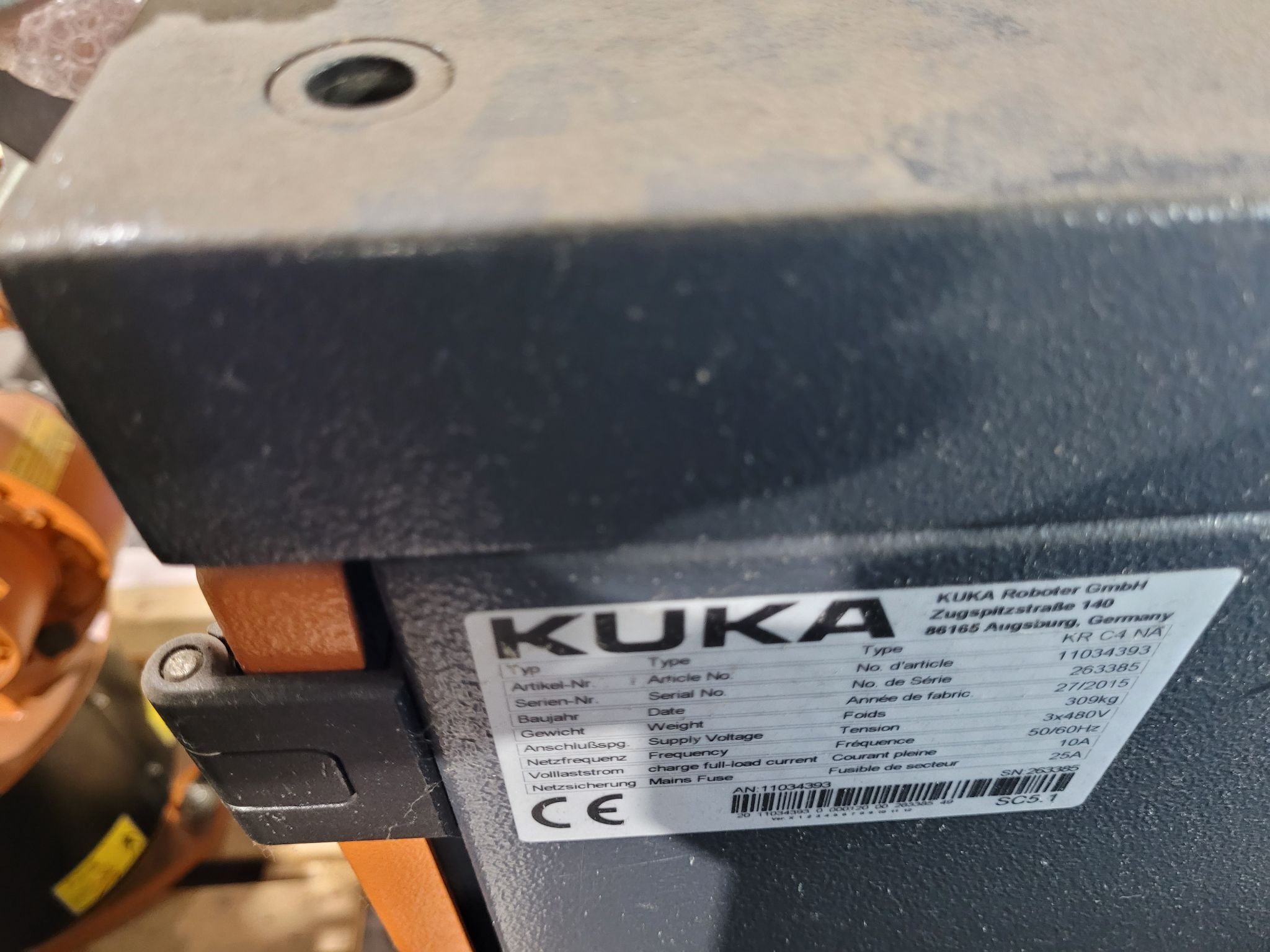 KUKA KR16 L6-2 Robot Complete w/ KR C4 Controls NEW (Missing Pendant) 10