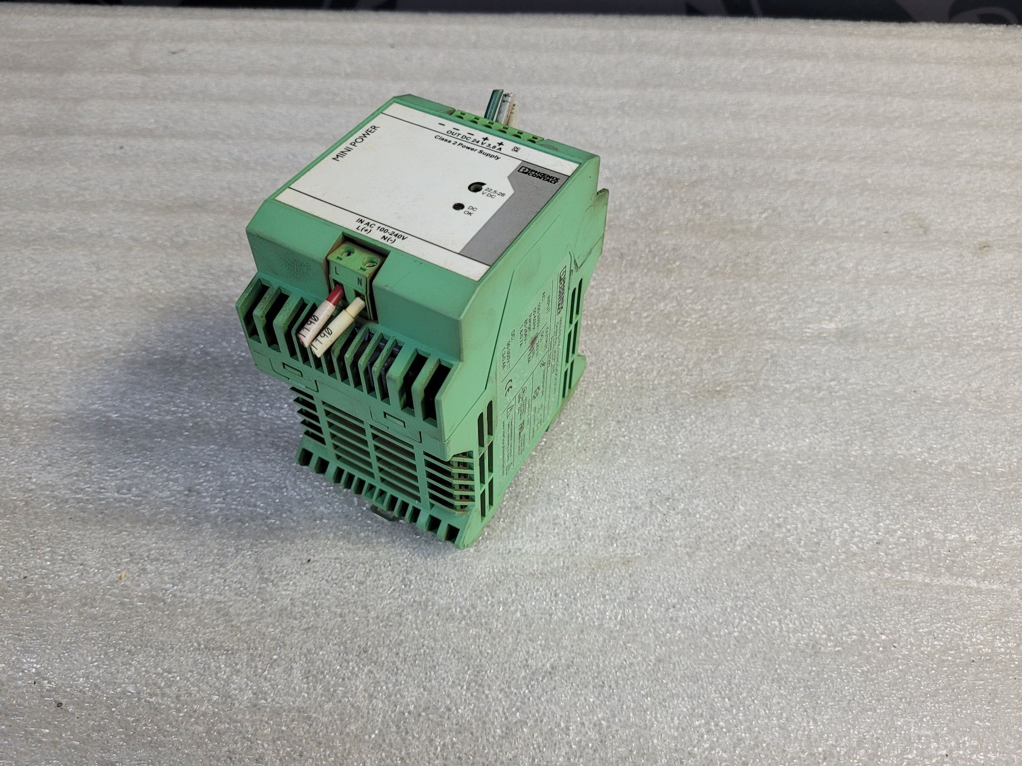 PHOENIX CONTACT 2866336 MINI-PS Power Supply 24V 3.8A USED 1