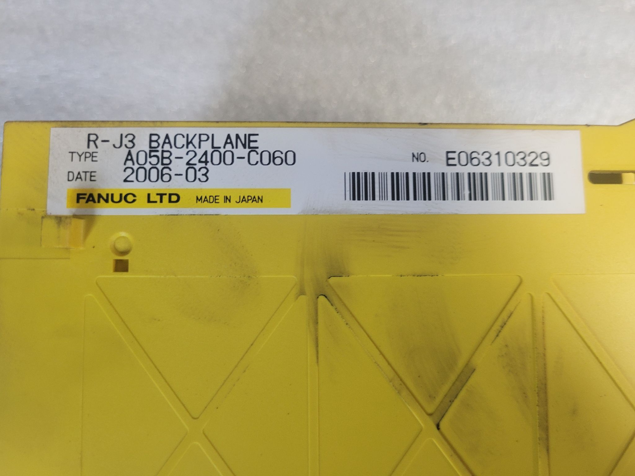 FANUC A05B-2400-C060 2-Slot Backplane w/ A16B-2203-0370/13E PSU Module USED 2