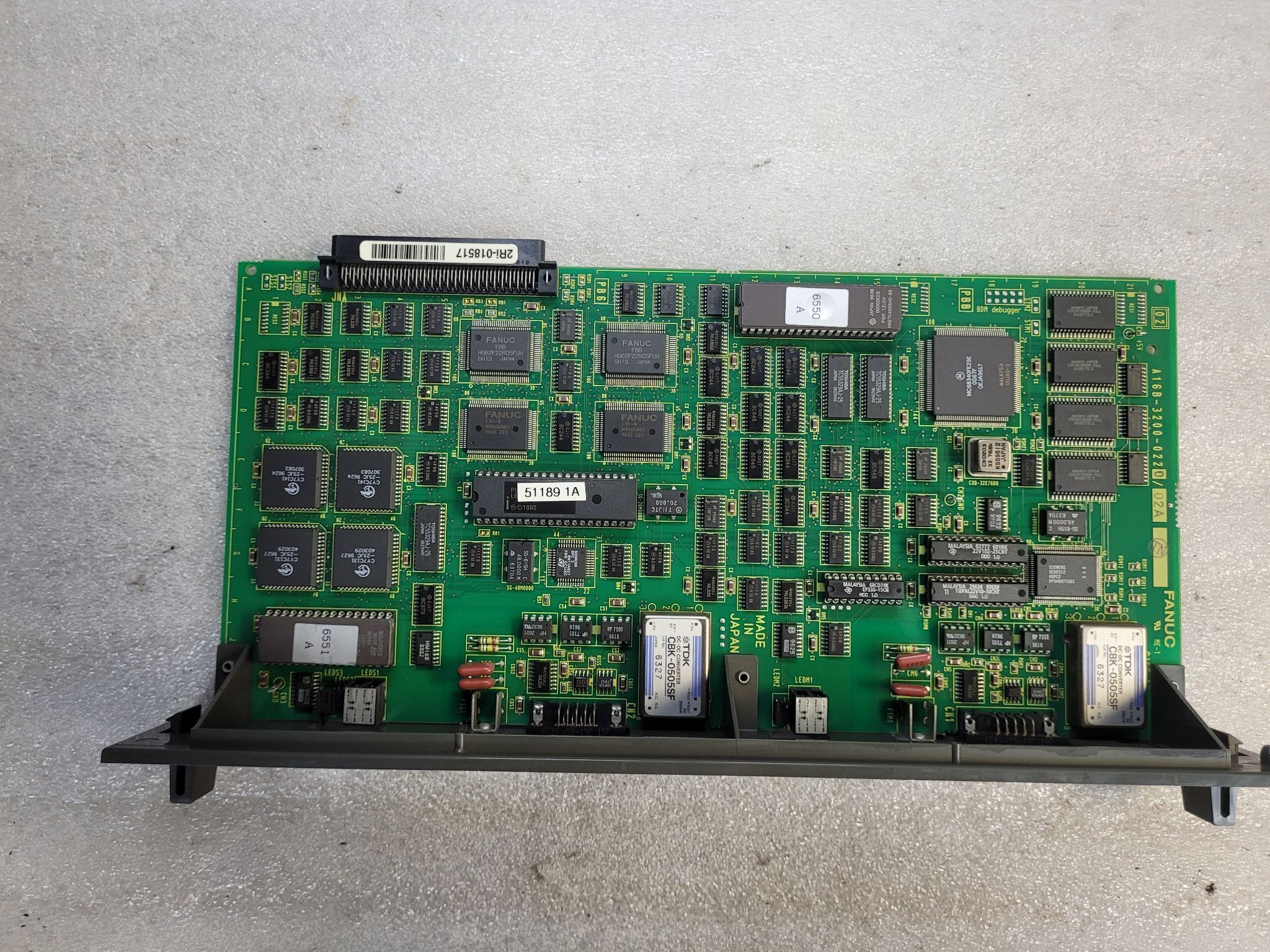 FANUC A16B-3200-0220 /02A PCB - Profibus Interface USED 0