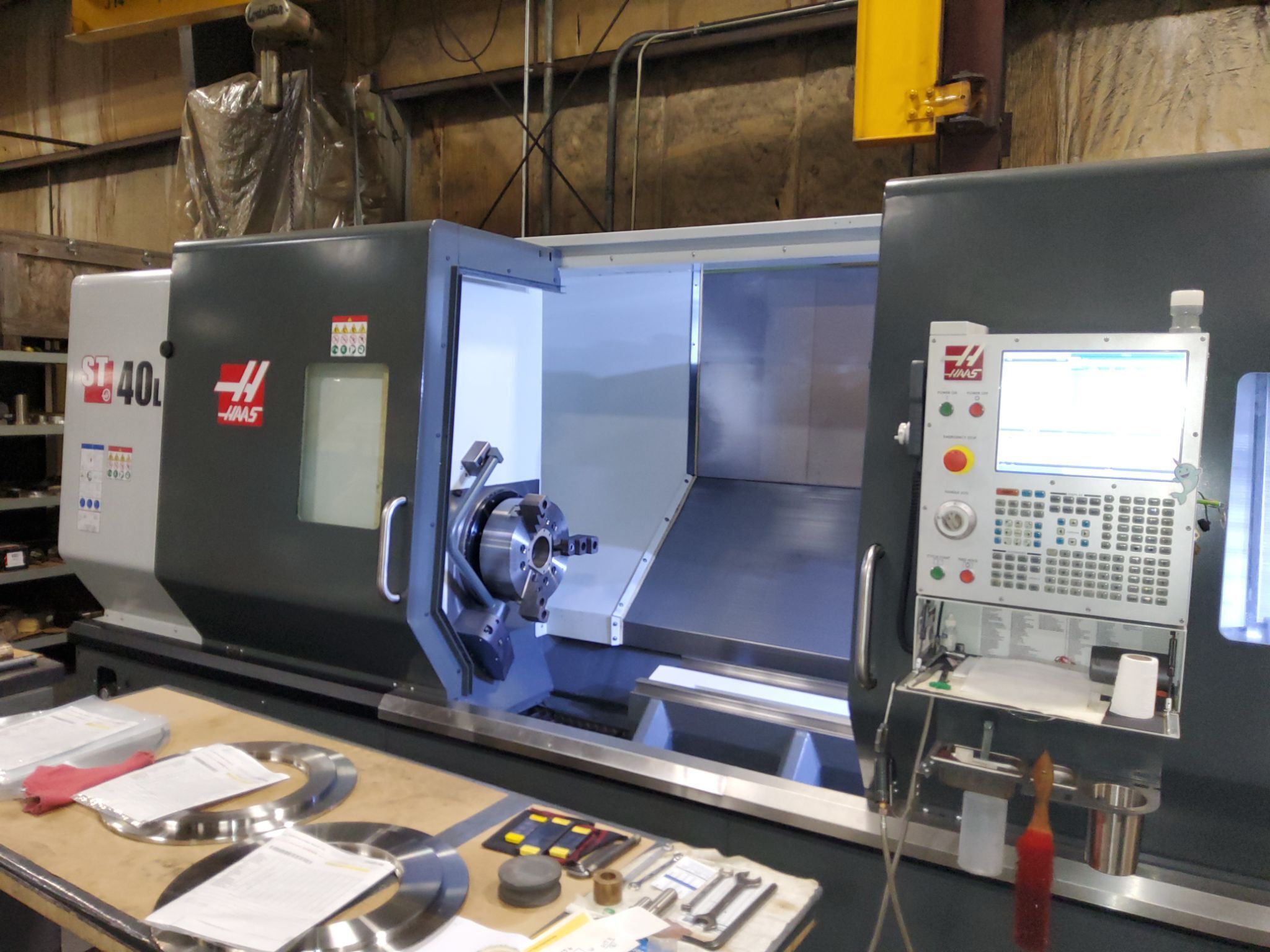 2020 Haas ST-40L CNC LATHE USED 6