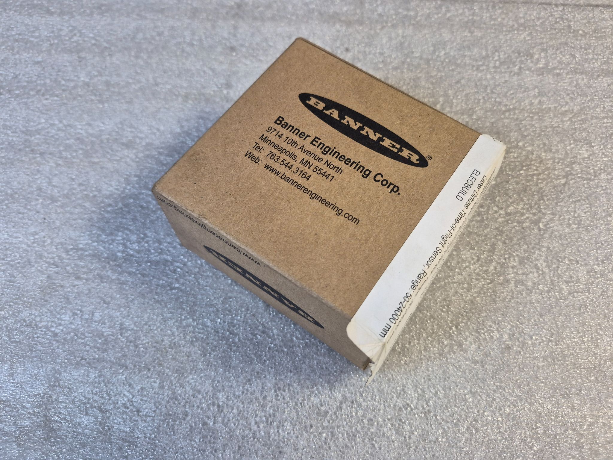 BANNER LTF24KC2LDQ Time-of-Flight Laser Sensor 50-2400mm NEW 0