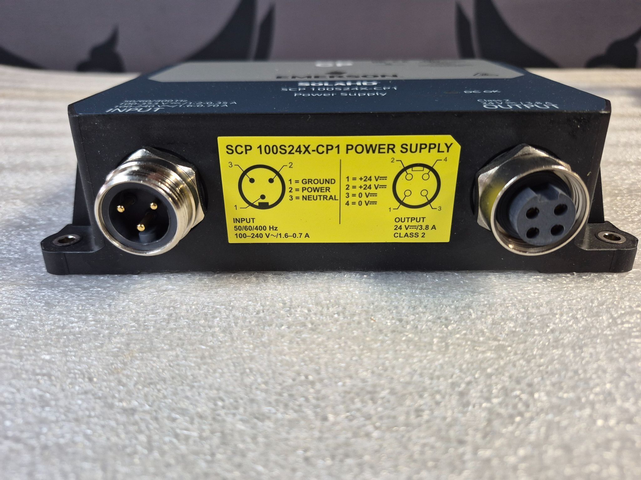 EMERSON SolaHD SCP 100S24X-CP1 24V Power Supply NEW 2
