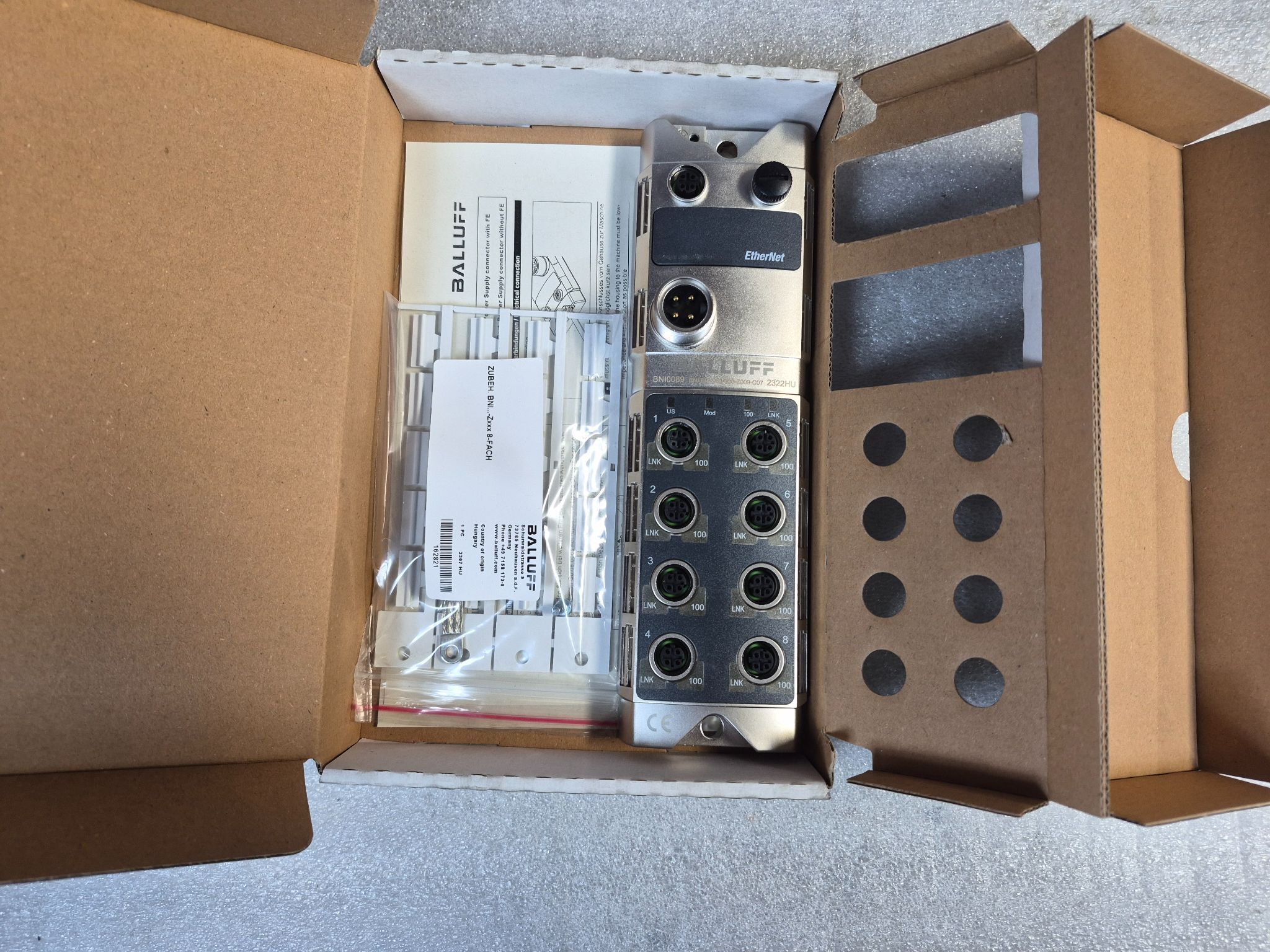 Balluff BNI EIP-950-000-Z009-C07 Network Switch BNI0089 NEW 1