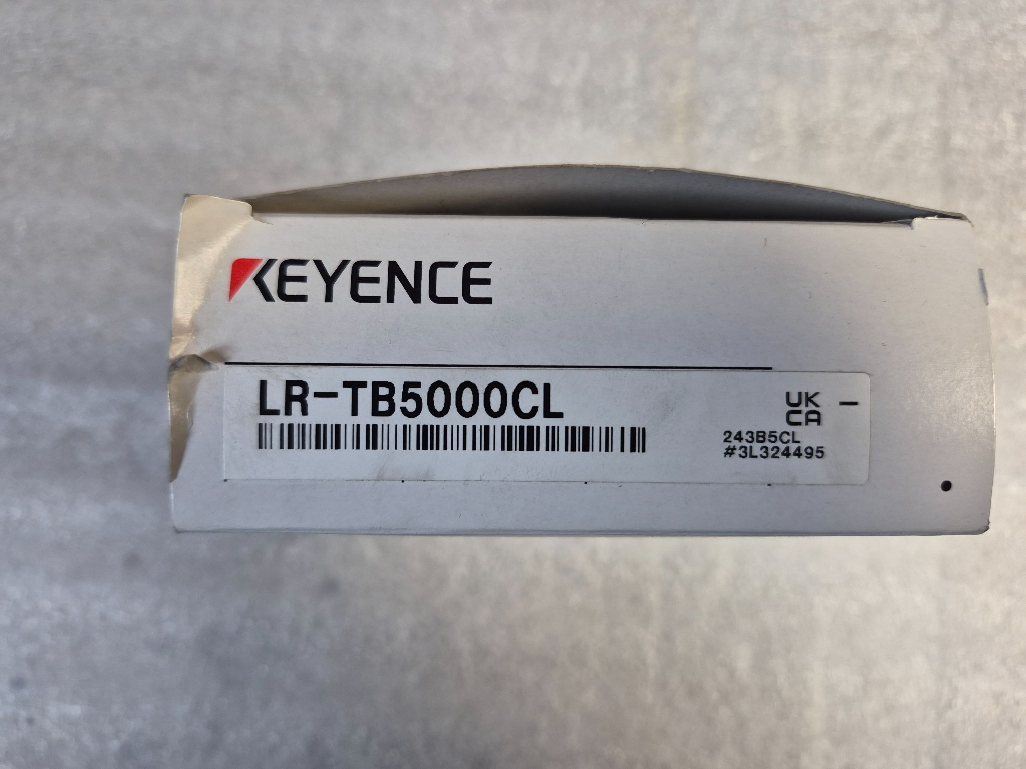 Keyence LR-TB5000CL Laser Sensor CMOS Class 1 5m Range NEW 0