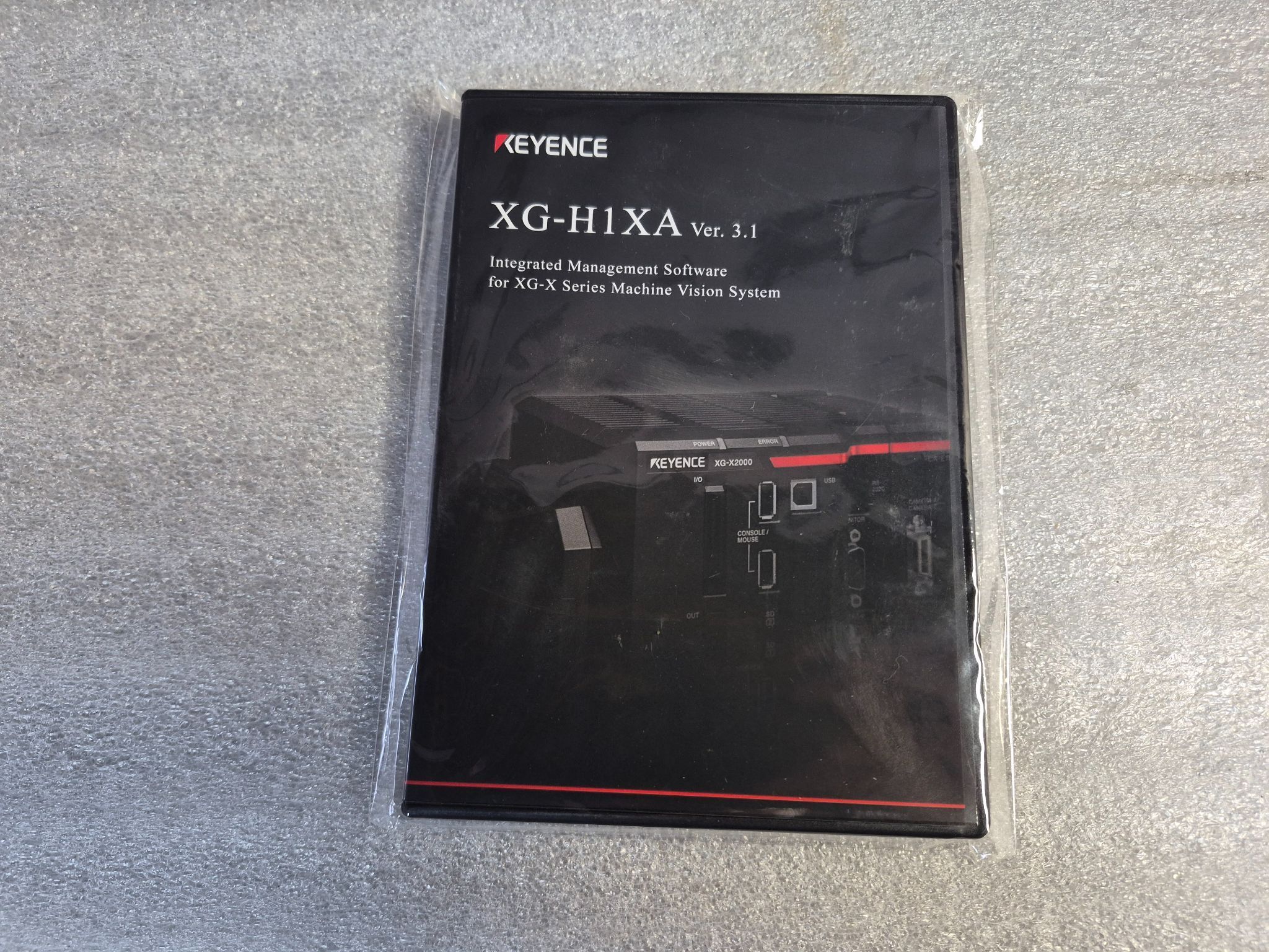 Keyence XG-H1XA V3.1 Vision System Software DVD NEW 0