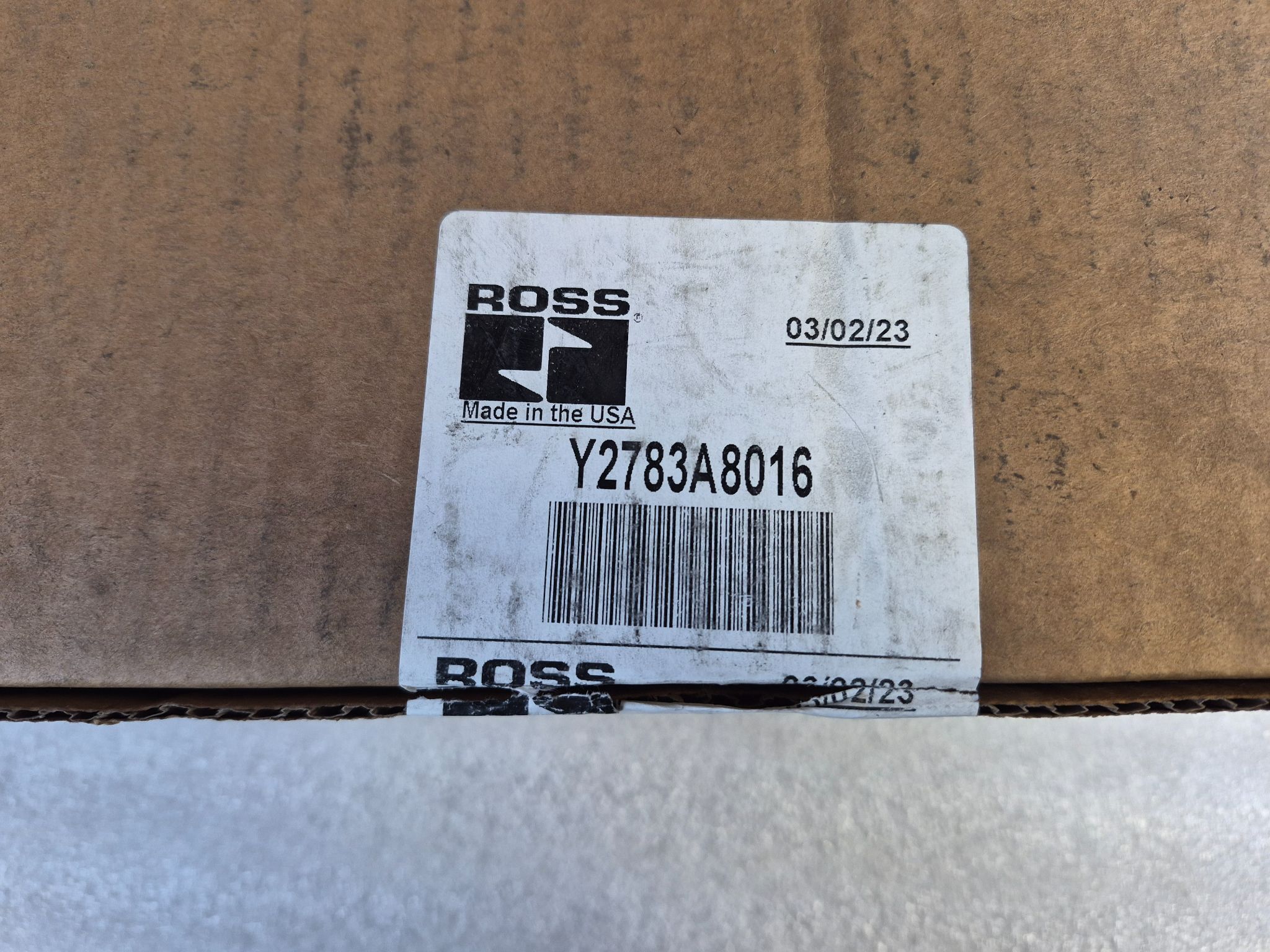 ROSS Y2783A8016 L-O-X Energy Isolation Safety Valve NEW 2