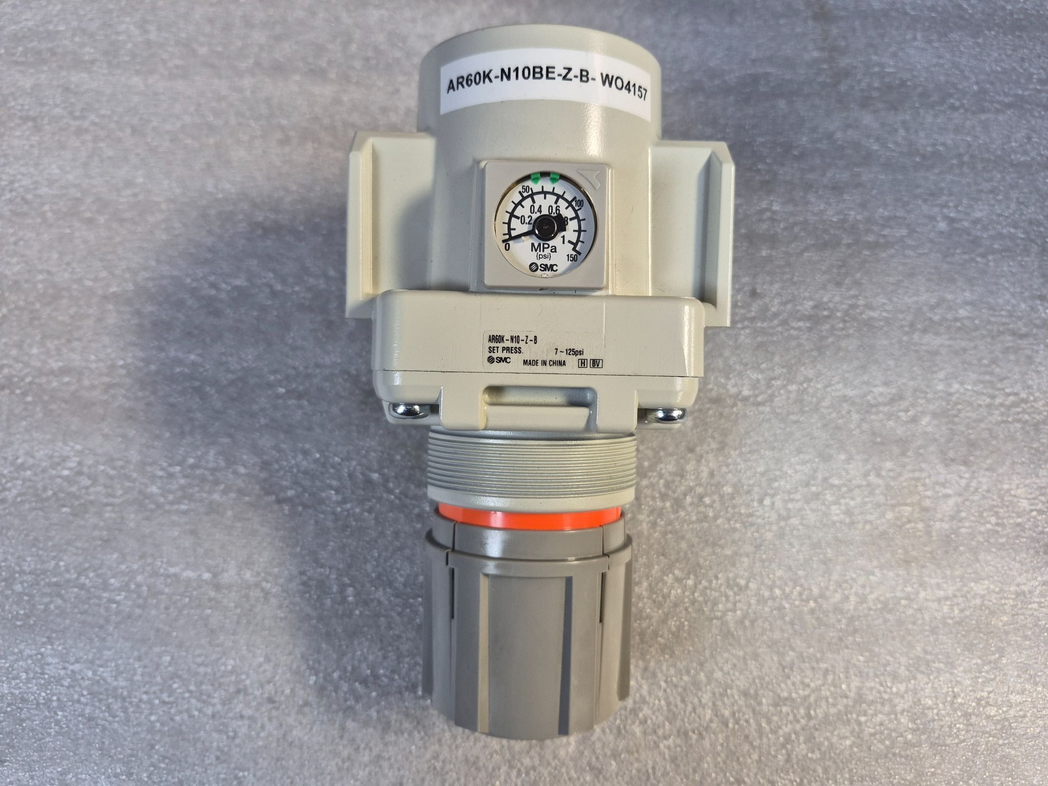SMC AR60K-N10-Z-B Air Pressure Regulator w/ Gauge 1" NPT NEW 0