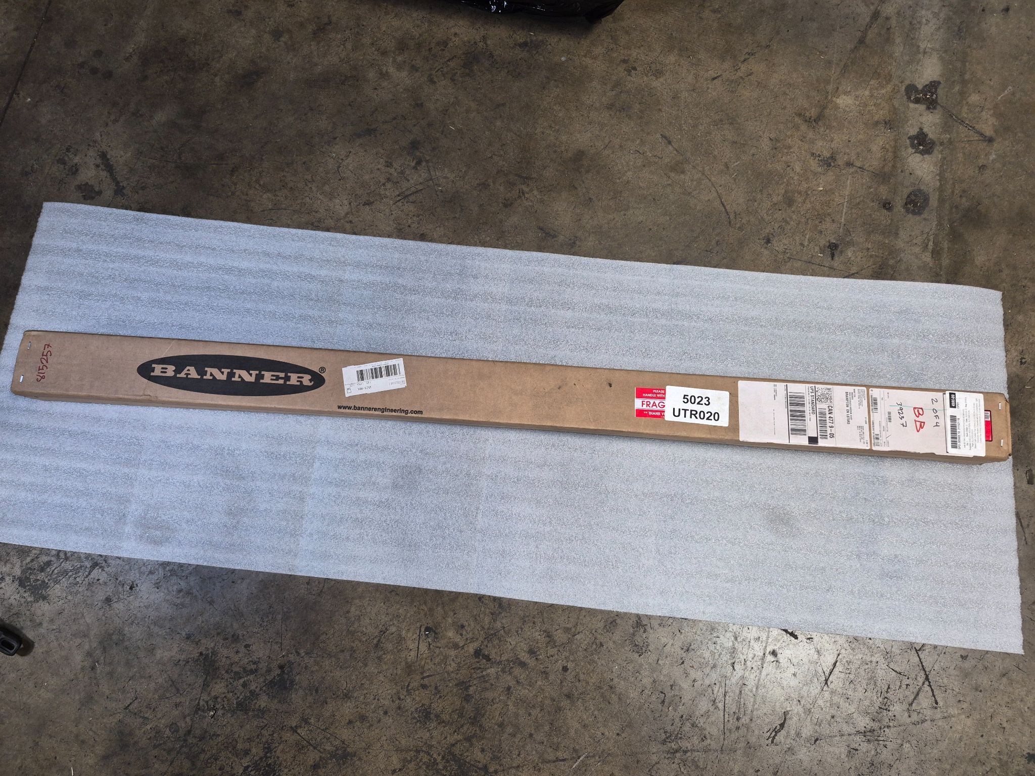 BANNER SLLCP23-910-S Light Curtain 910mm 23mm NEW 0