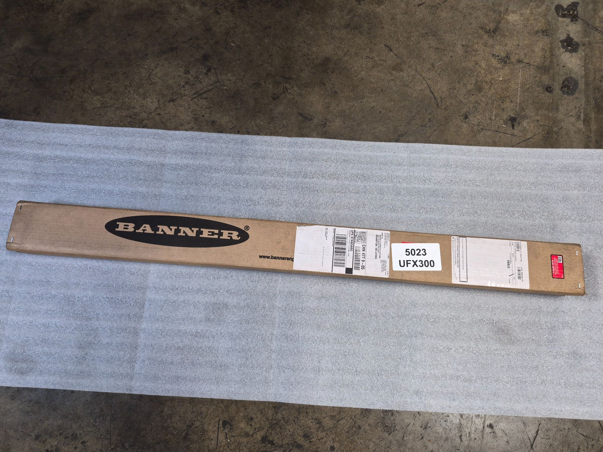 BANNER SLLCP23-490-S Light Curtain 490mm 23mm NEW 0