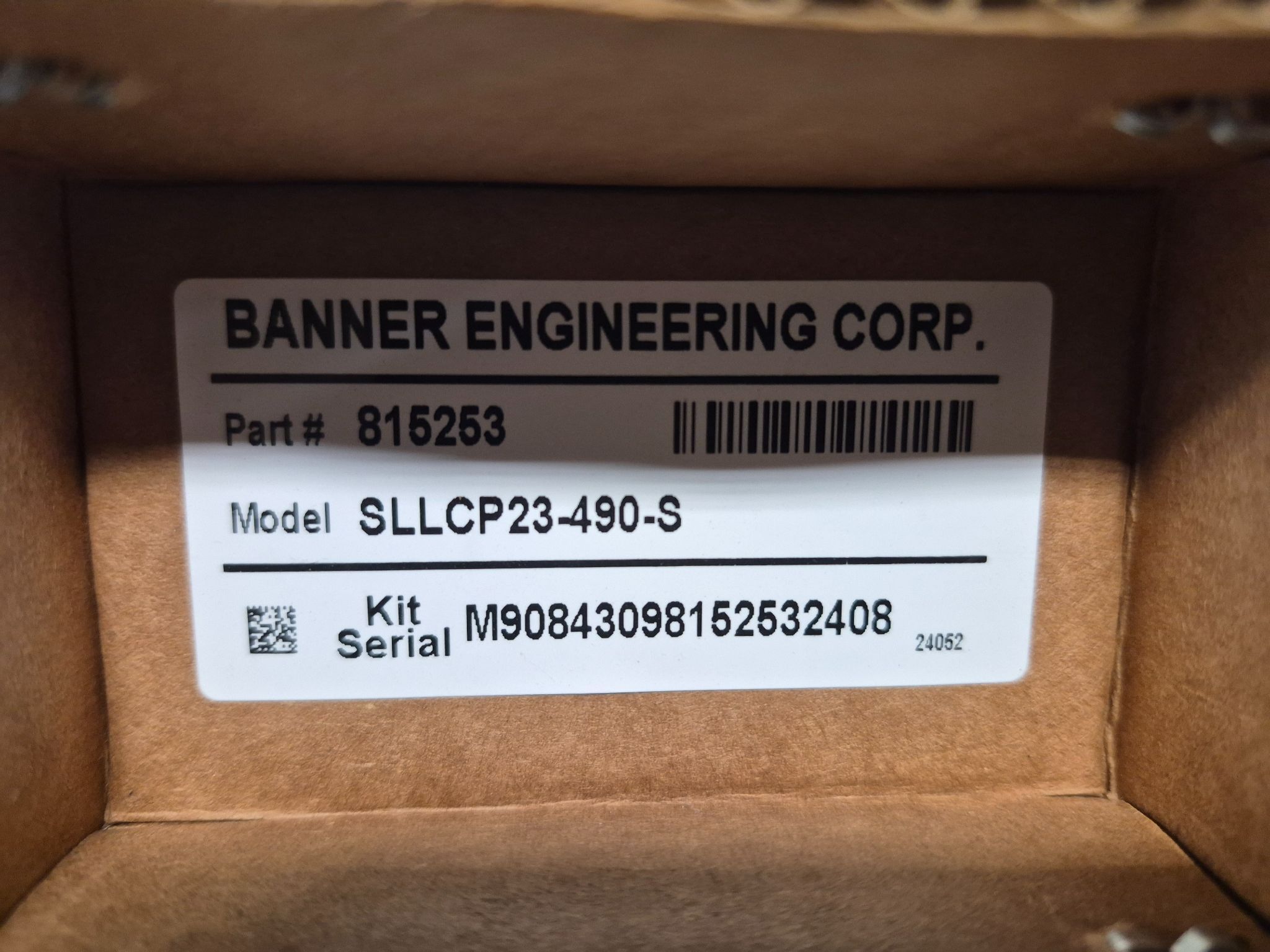 BANNER SLLCP23-490-S Light Curtain 490mm 23mm NEW 1