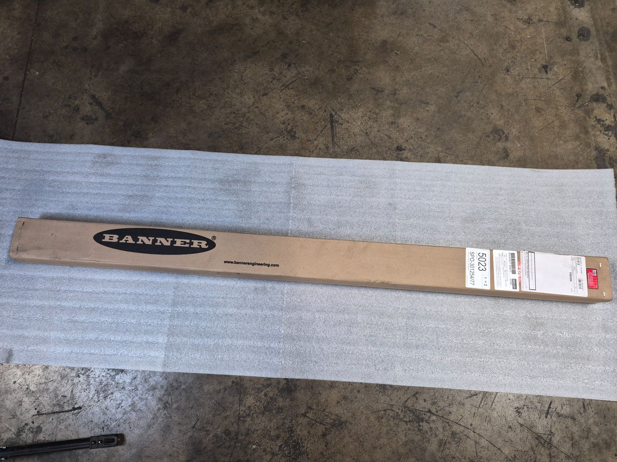 BANNER SLLCP23-770-S Light Curtain Set 770mm 23mm NEW 0