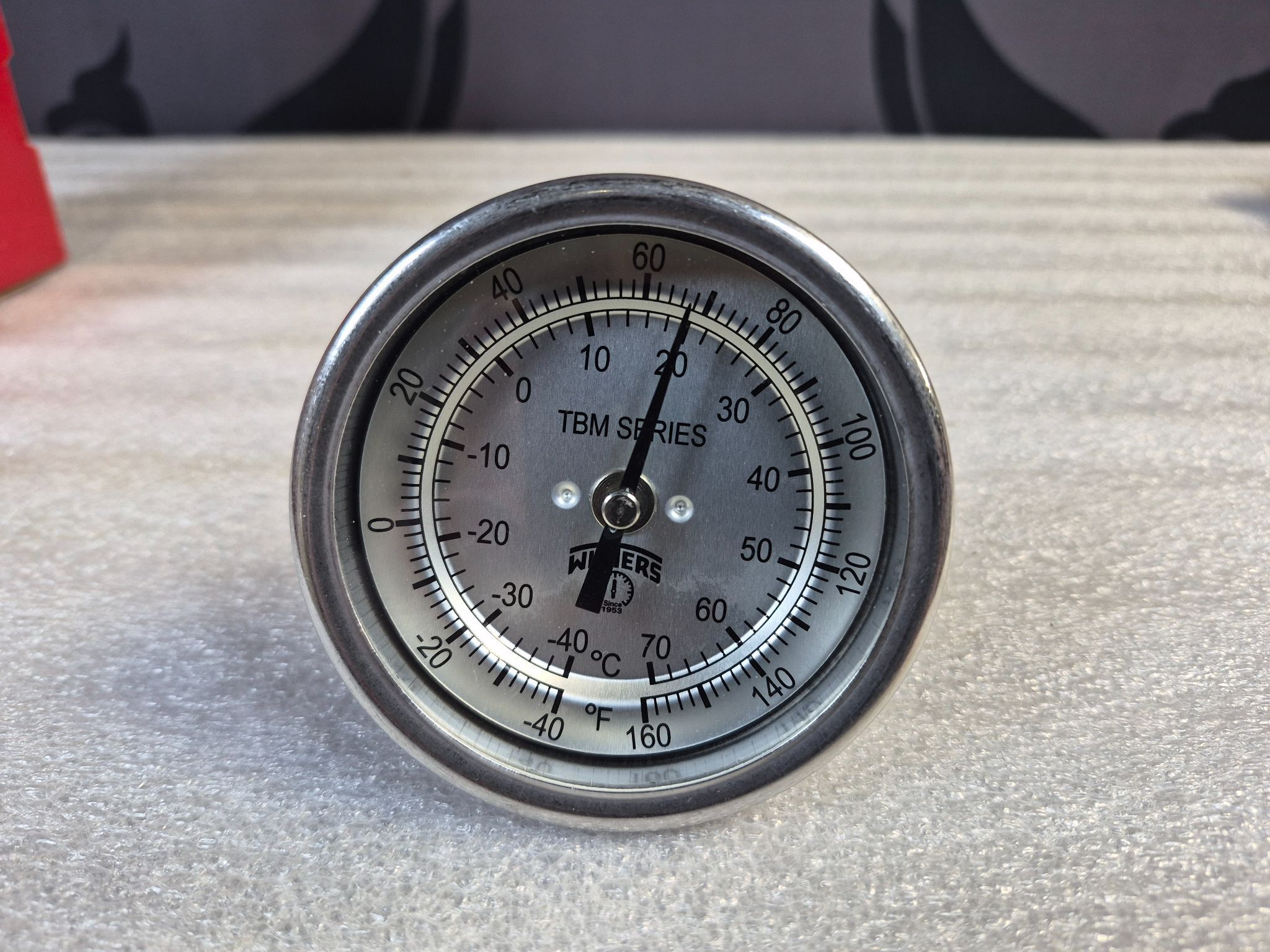 WINTERS TBM30025B4 TBM Series 3" Bimetal Thermometer NEW 1