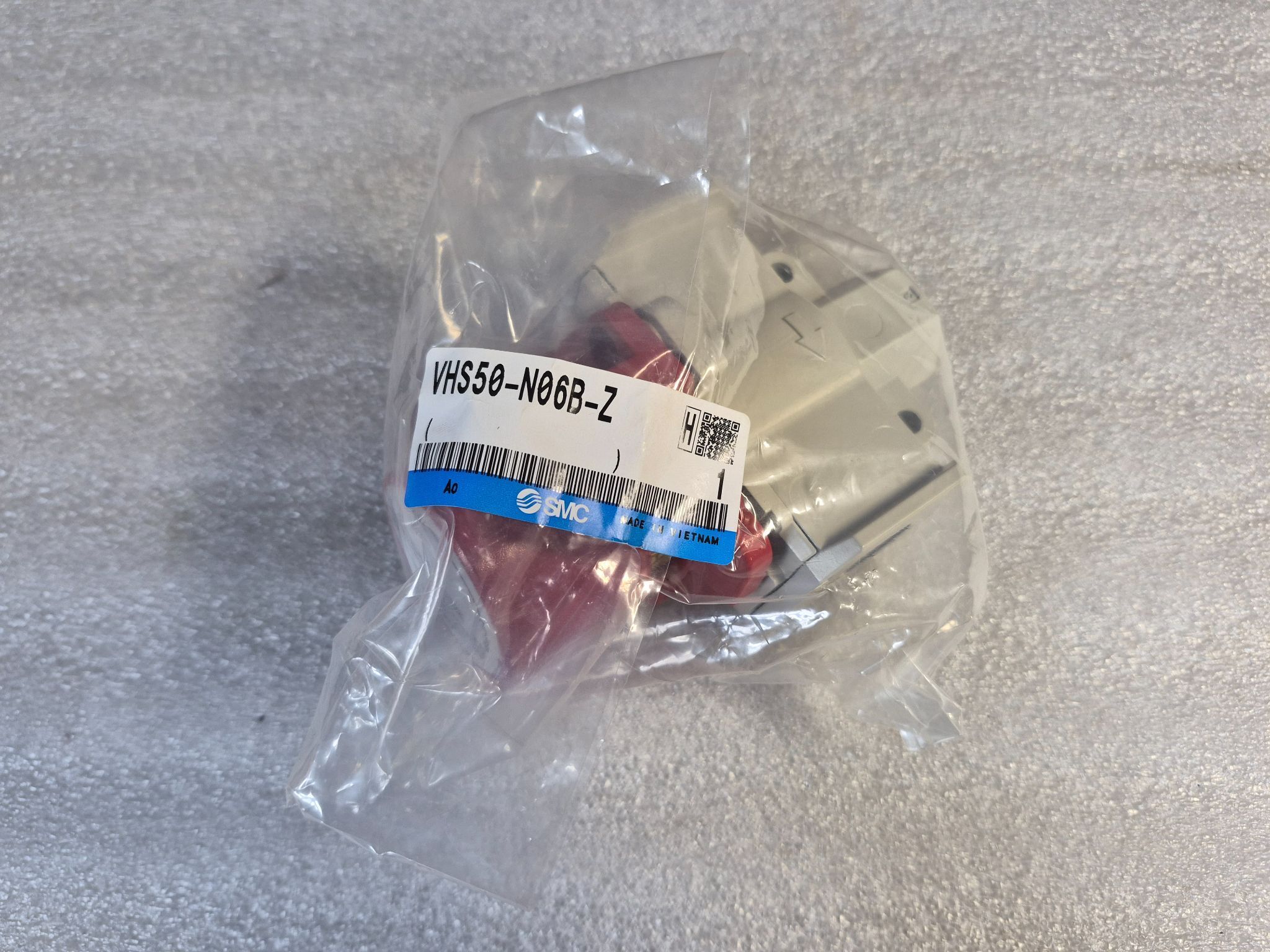 SMC VHS50‑N06B‑Z Manual Release Safety Valve NEW 0