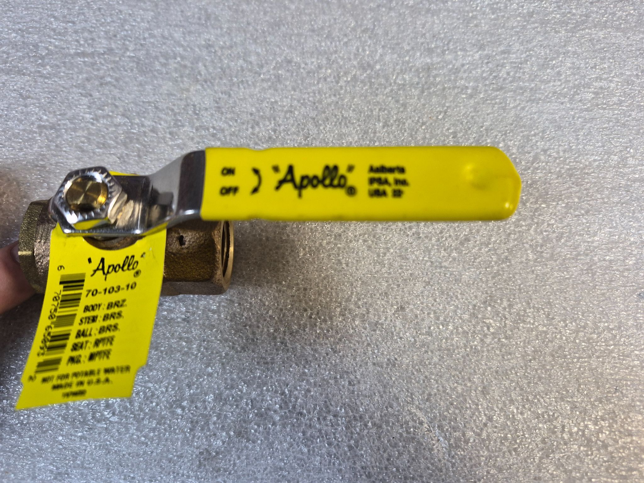 Apollo Valves 70‑103‑10 Bronze Ball Valve NEW 1