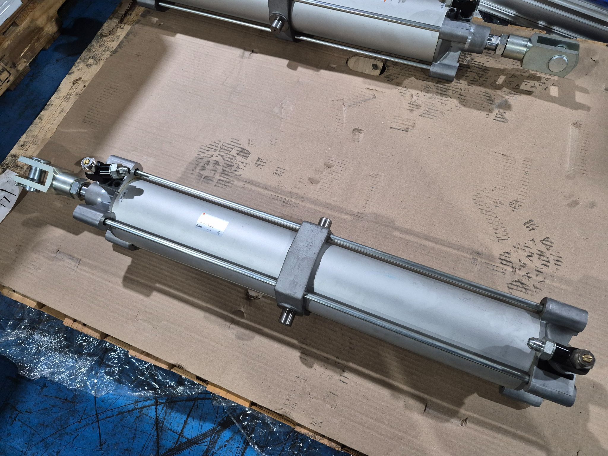 SMC C96ST125‑700 ISO 15552 Tie Rod Pneumatic Cylinder NEW 0