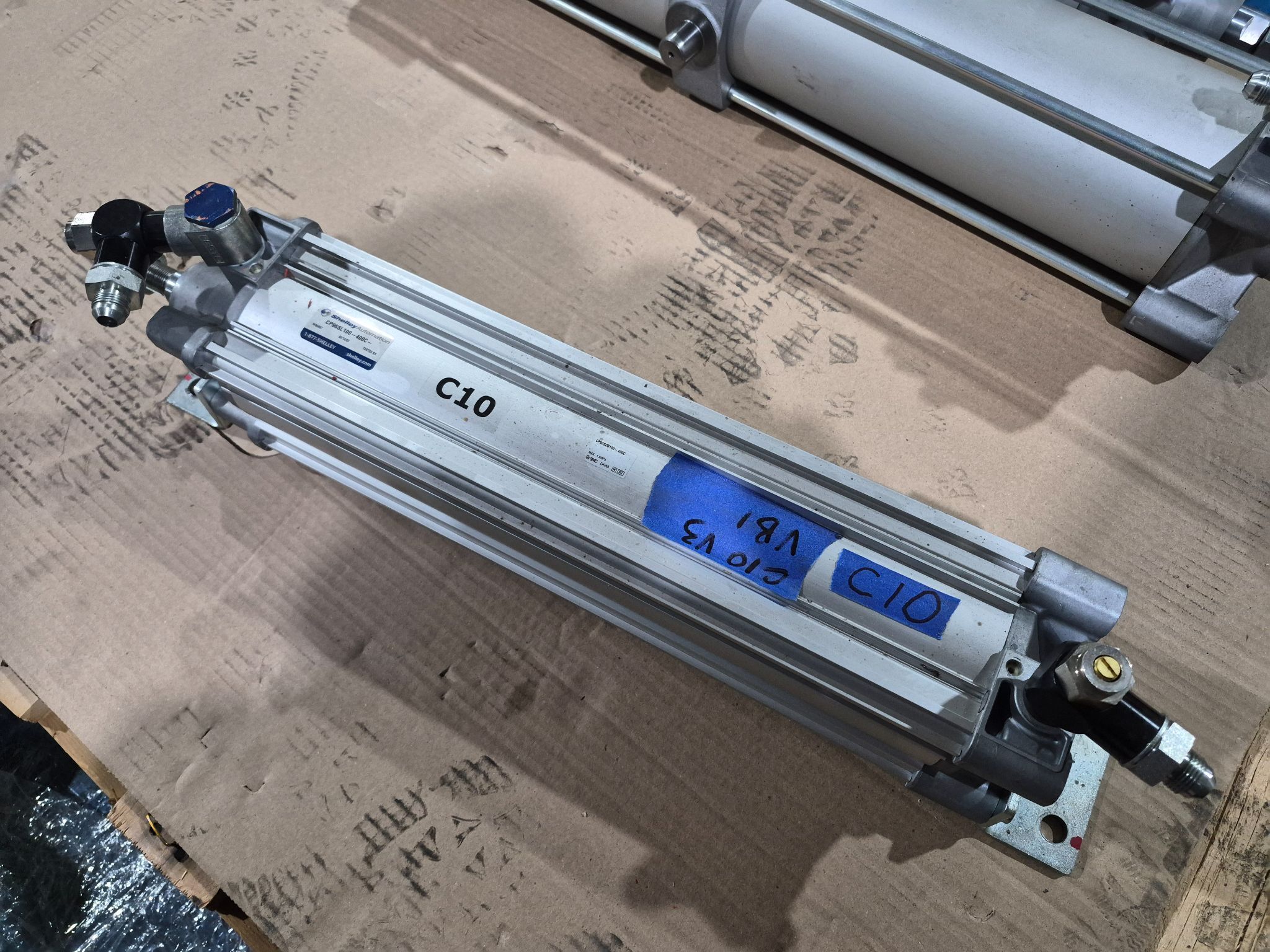 SMC CP96SDB100-400C ISO Pneumatic Cylinder 100mm Bore 400mm Stroke USED 0