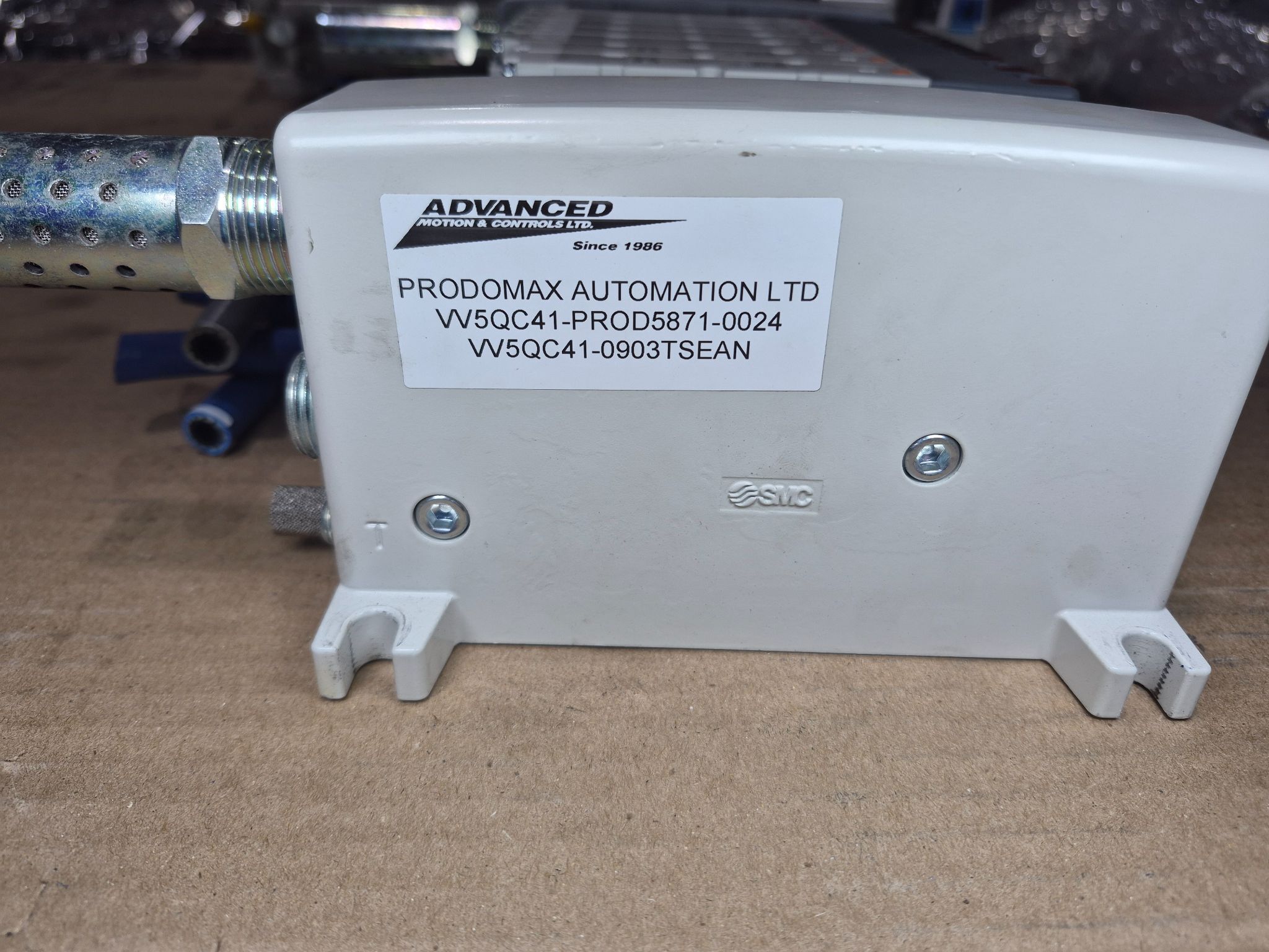 SMC VV5QC41-0903TSEAN Solenoid Valve Manifold VQC4101-51 & VQC4201-51 EtherNet/IP USED 2