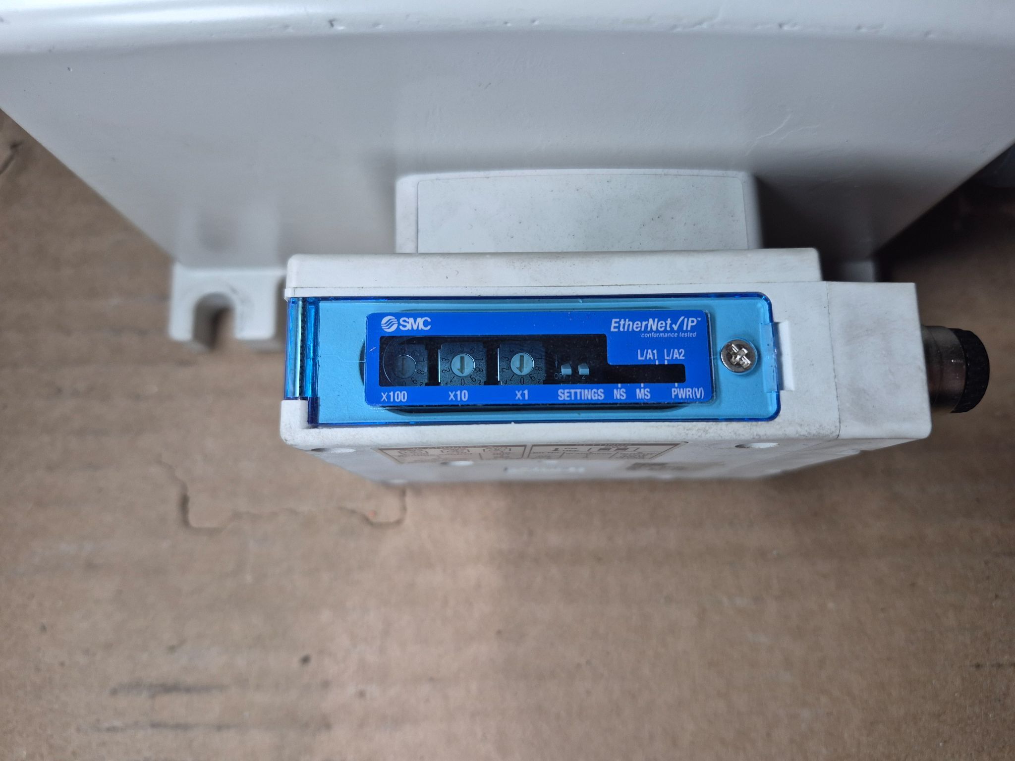 SMC VV5QC41-0903TSEAN Solenoid Valve Manifold VQC4101-51 & VQC4201-51 EtherNet/IP USED 3