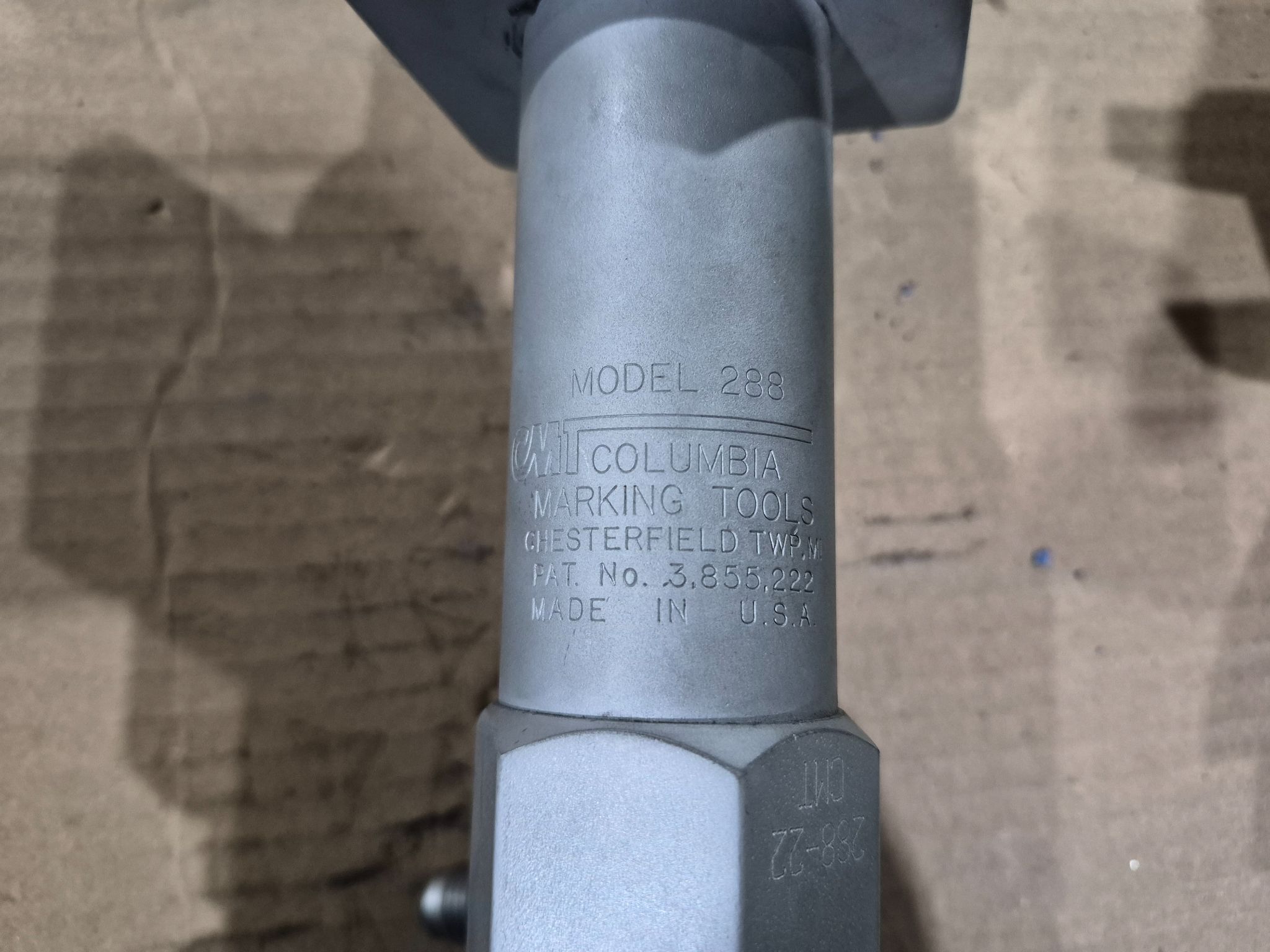 CMT 288 3 Ton Double Acting Air Impact Marker NEW 1