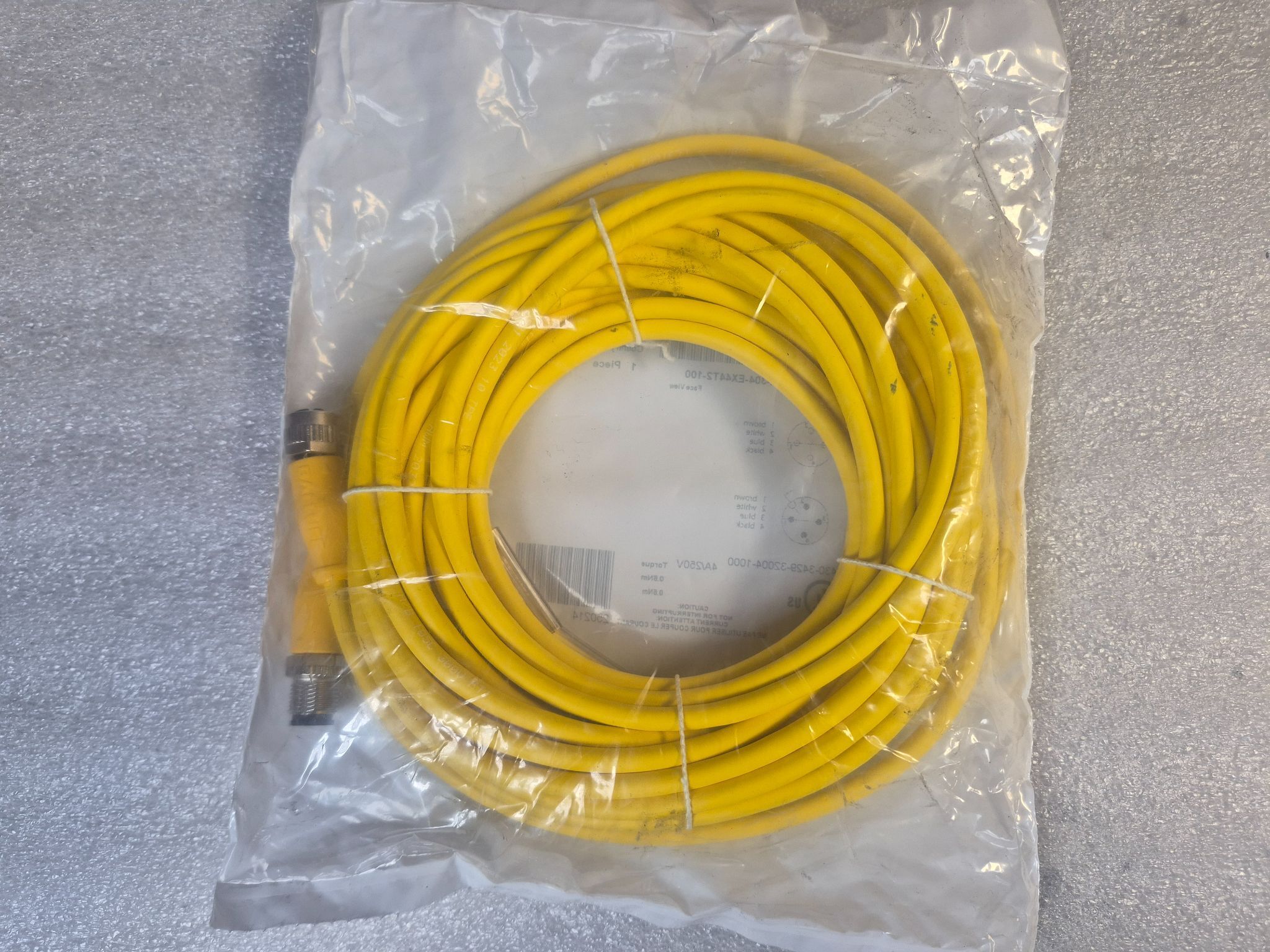 BALLUFF BCC M415-M414-3A-304-EX44T2-100 Industrial Connecting Cable BCC05M3 NEW 1