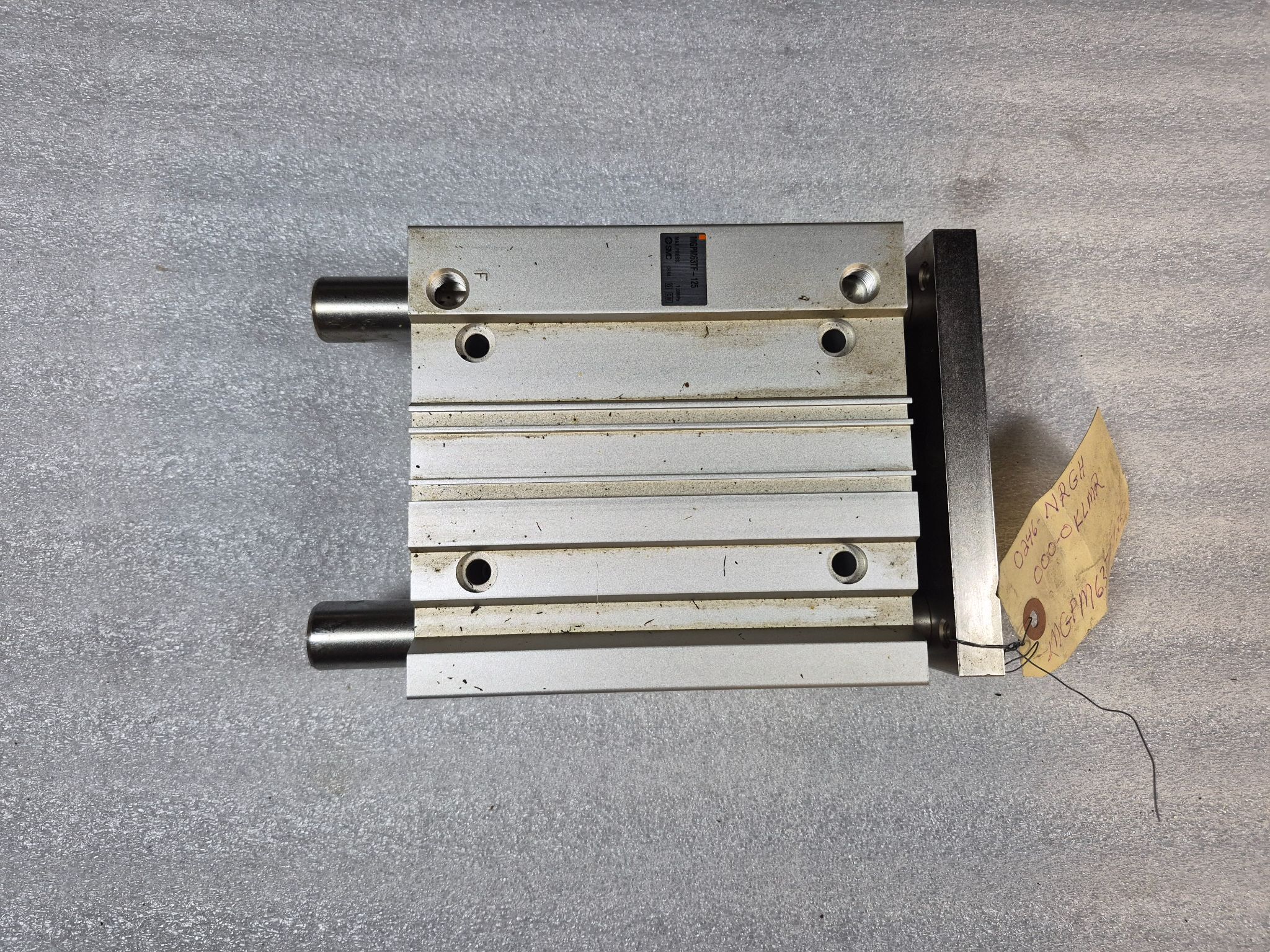 SMC MGPM63TF-125 Compact Guide Cylinder 63mm Bore 125mm Stroke USED 0