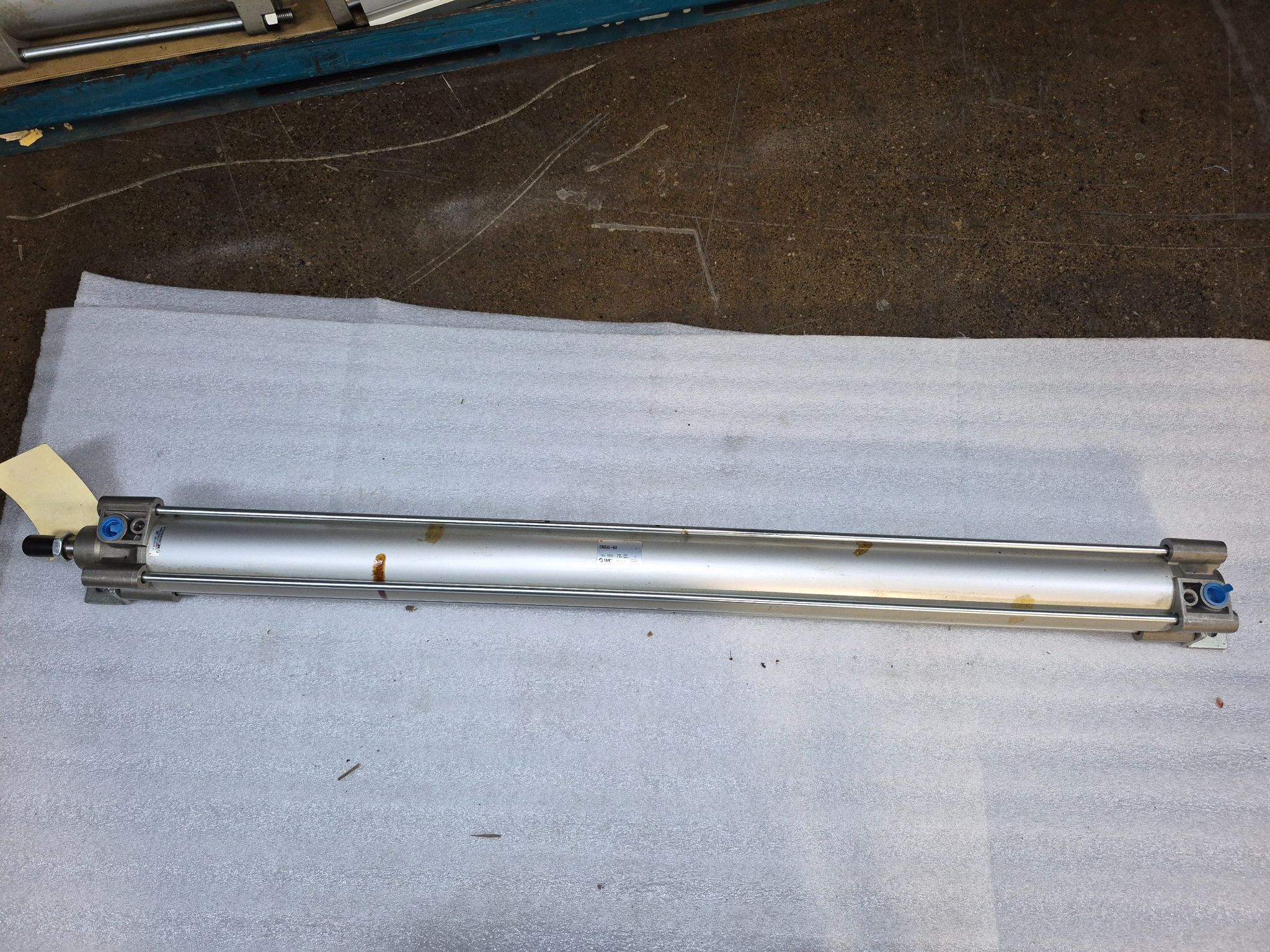 SMC C96SL63-800 Tie-Rod Pneumatic Air Cylinder 63mm Bore 800mm Stroke USED 0