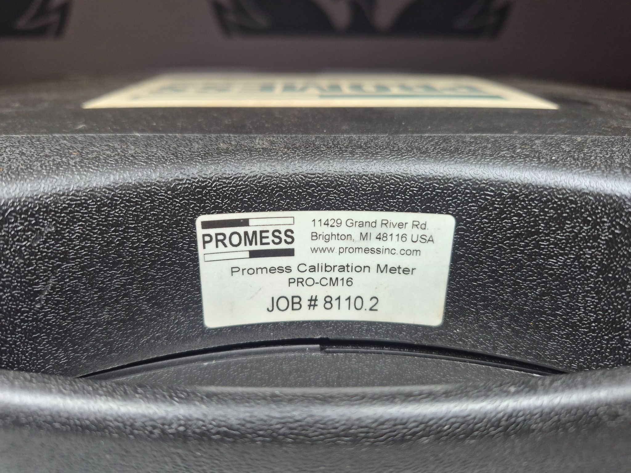 PROMESS PRO-CM16 Calibration Meter Kit with Load Cell USED 5