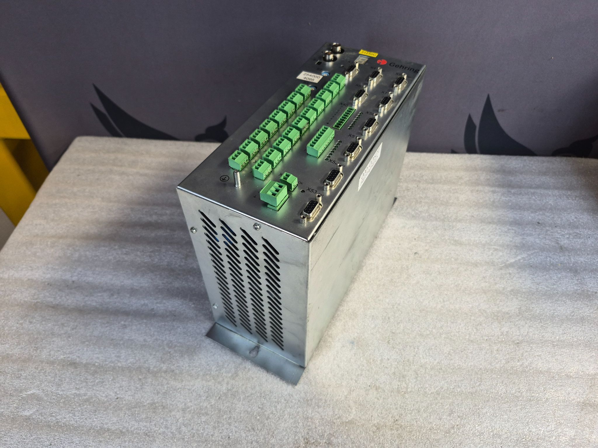 GEHRING 254000 Industrial Control Interface Module USED - Missing Terminal 0