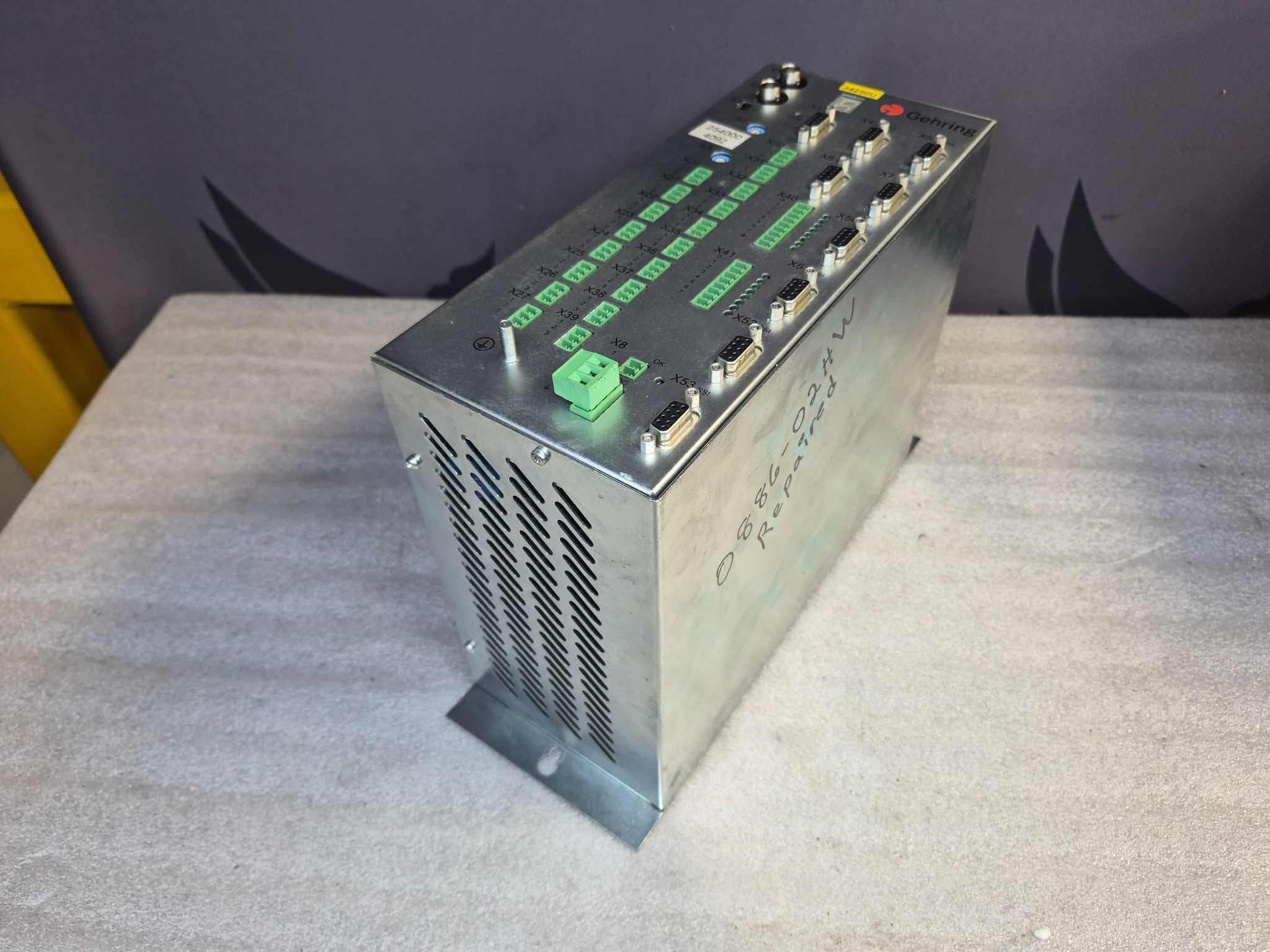 GEHRING 254000 Industrial Control Interface Module USED - Missing Terminals 0