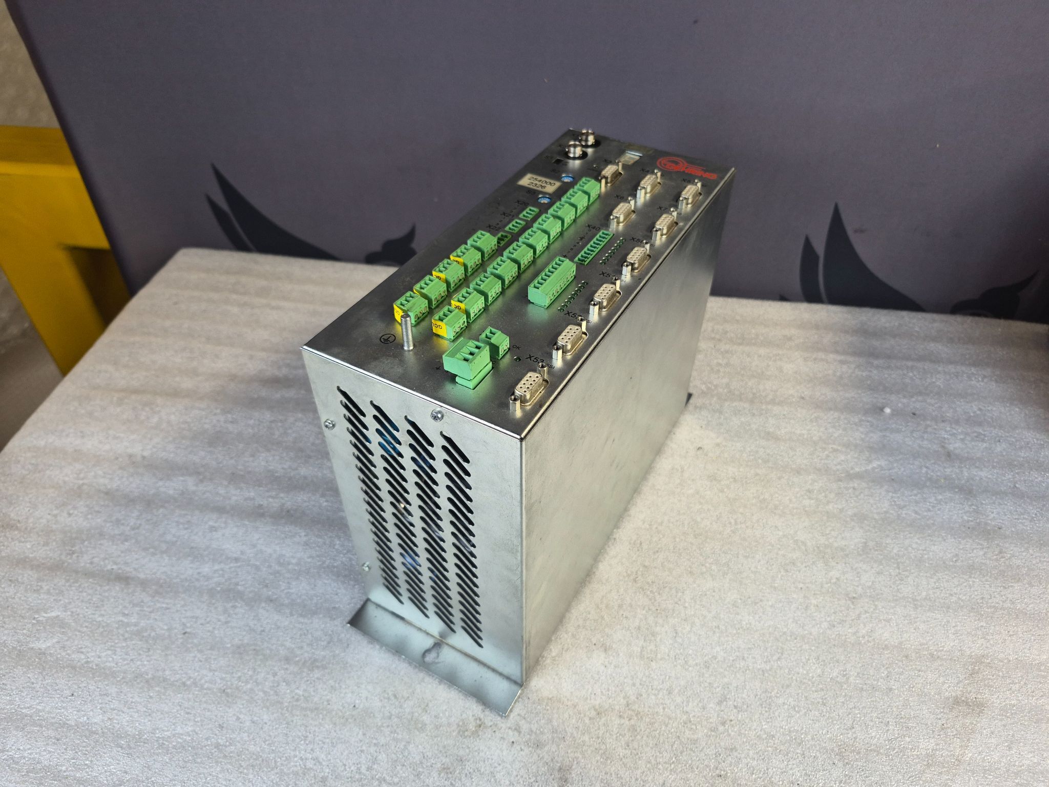 GEHRING 254000 Industrial Control Interface Module USED - Missing Terminals 0