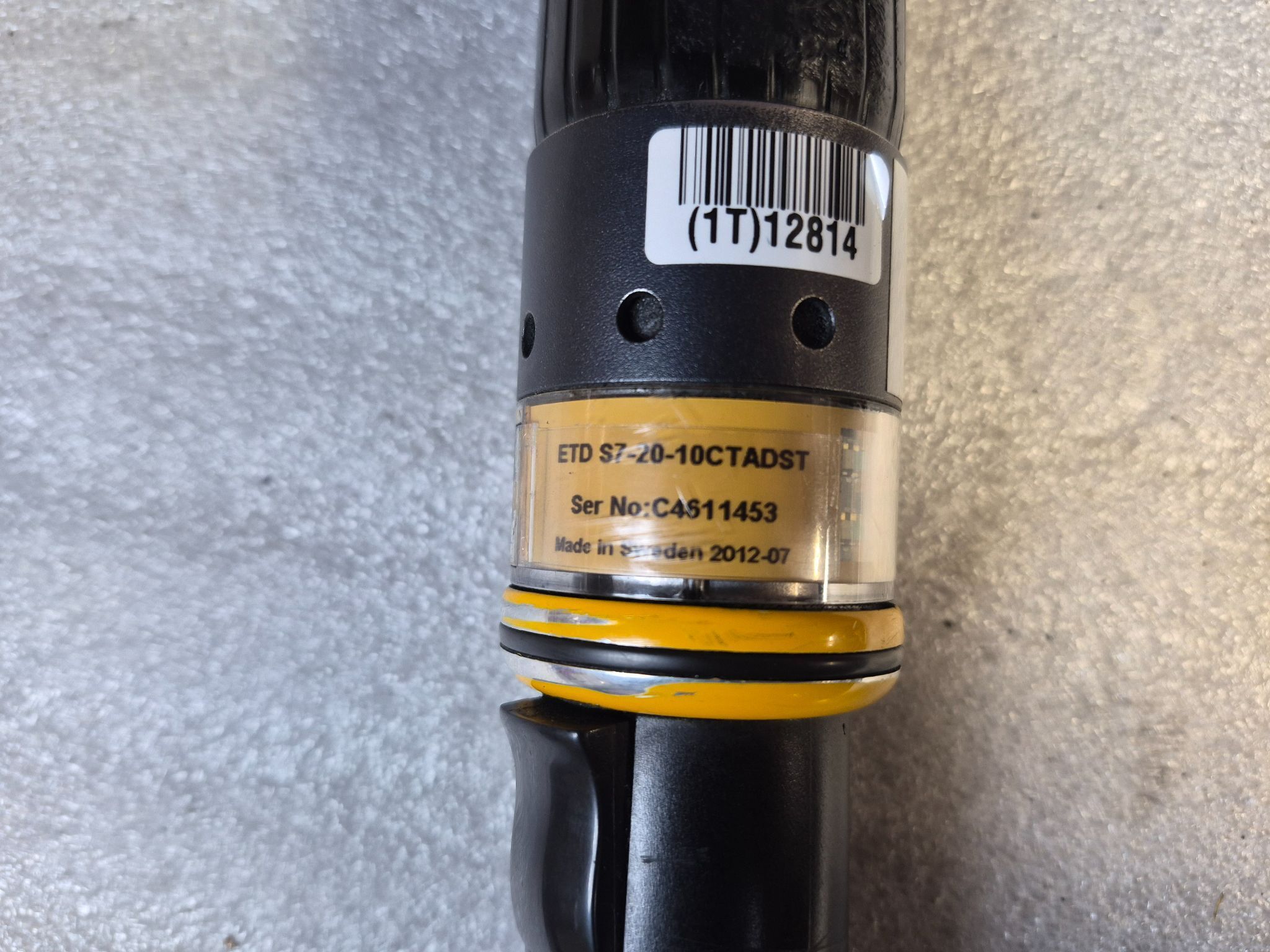 ATLAS COPCO ETD S7‑20‑10CTADST Straight Tensor S Nutrunner USED 4