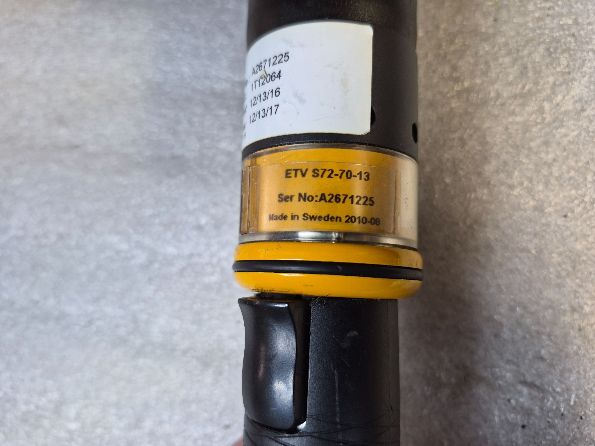 ATLAS COPCO ETV S72-70-13 Angled Tensor S Nutrunner USED 4