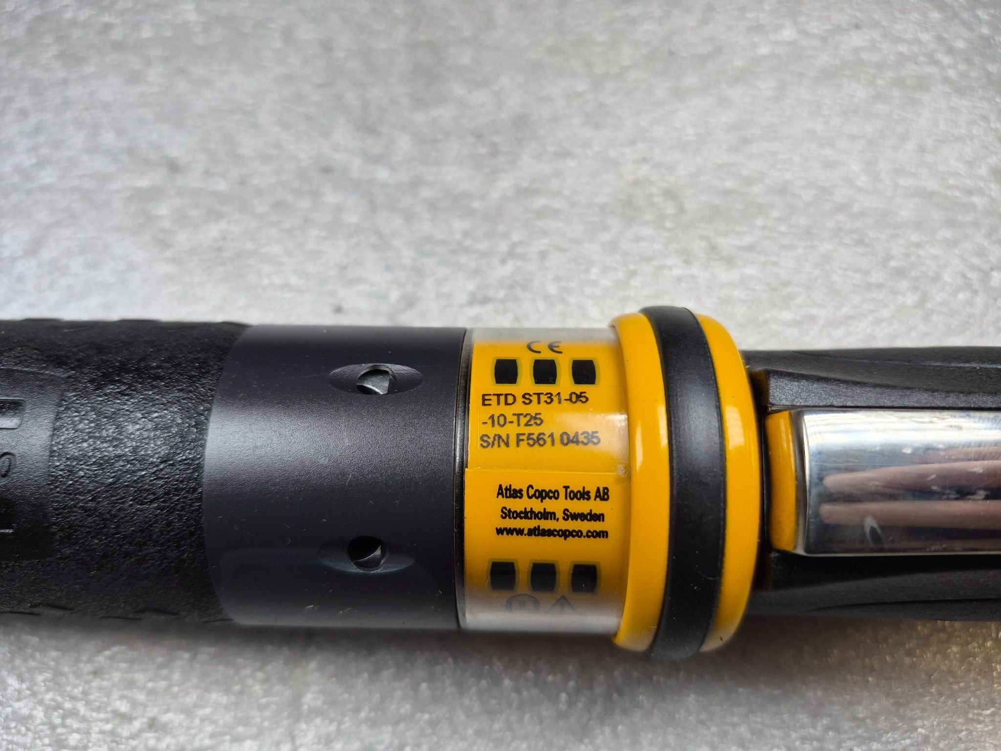 ATLAS COPCO ETD ST31-05-10-T25 Straight Tensor STR Nutrunner NEW NO BOX 4